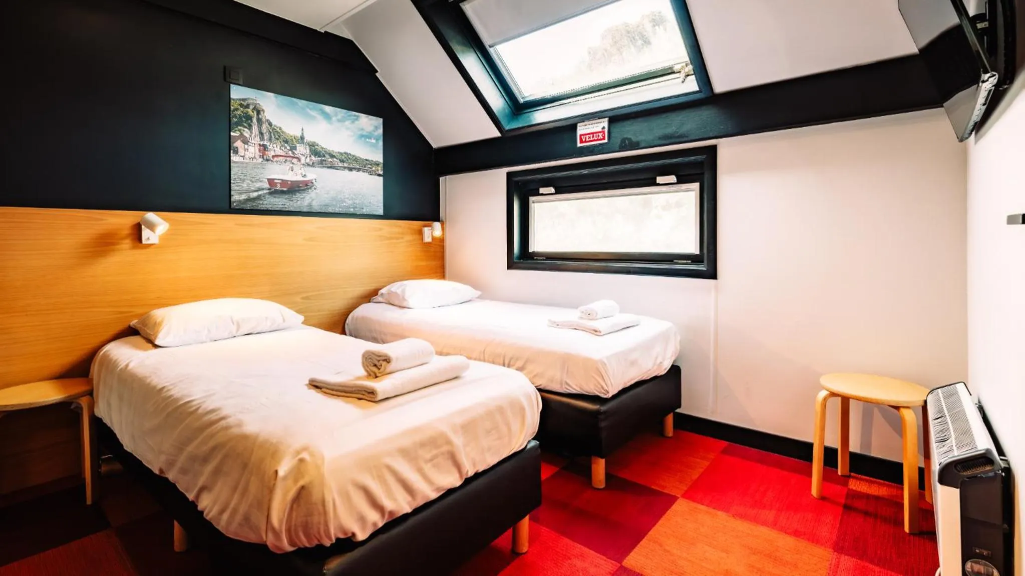 Bedroom, Bed in Hotel Aquatel