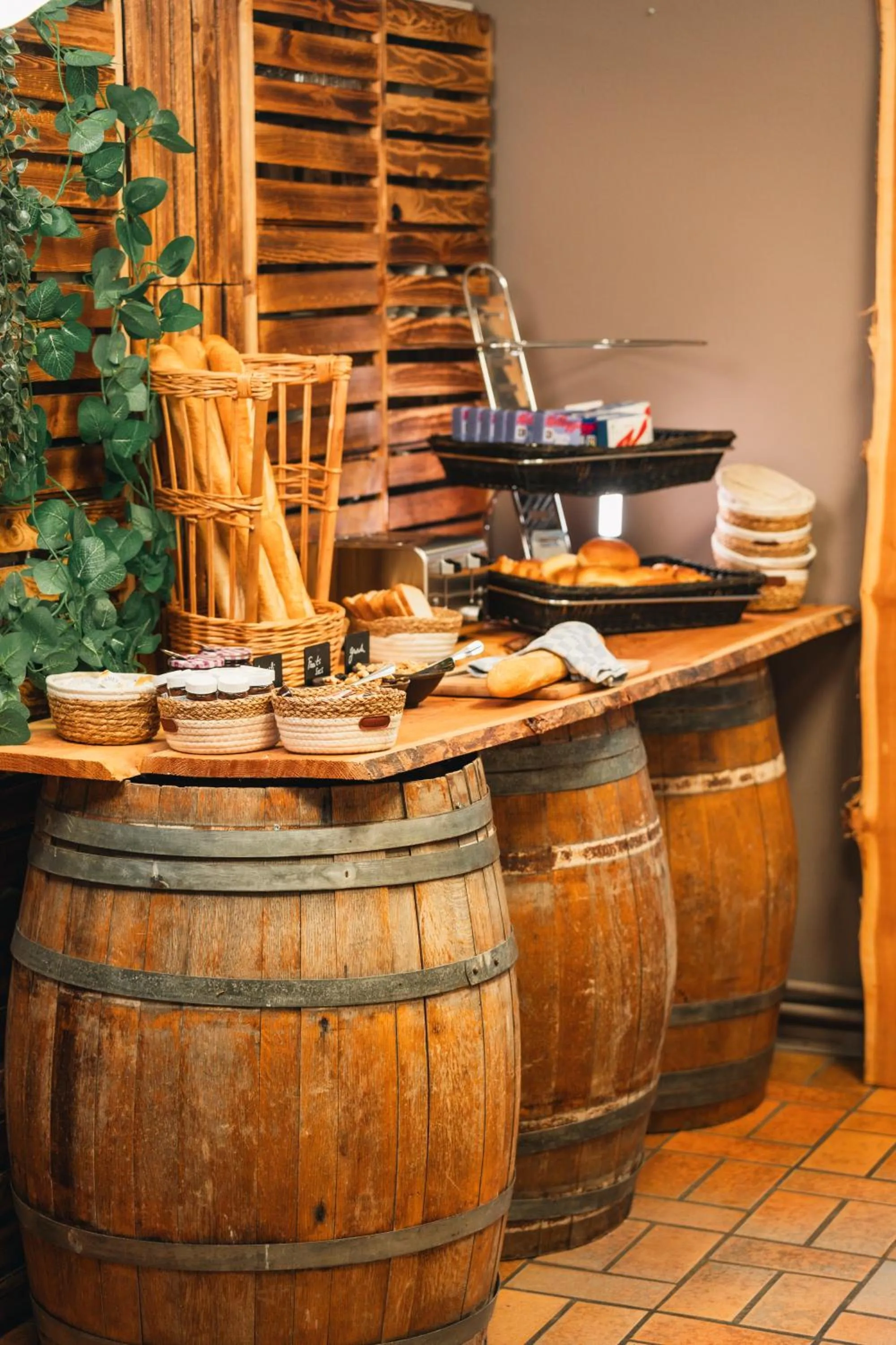 Breakfast in Hotel Aquatel