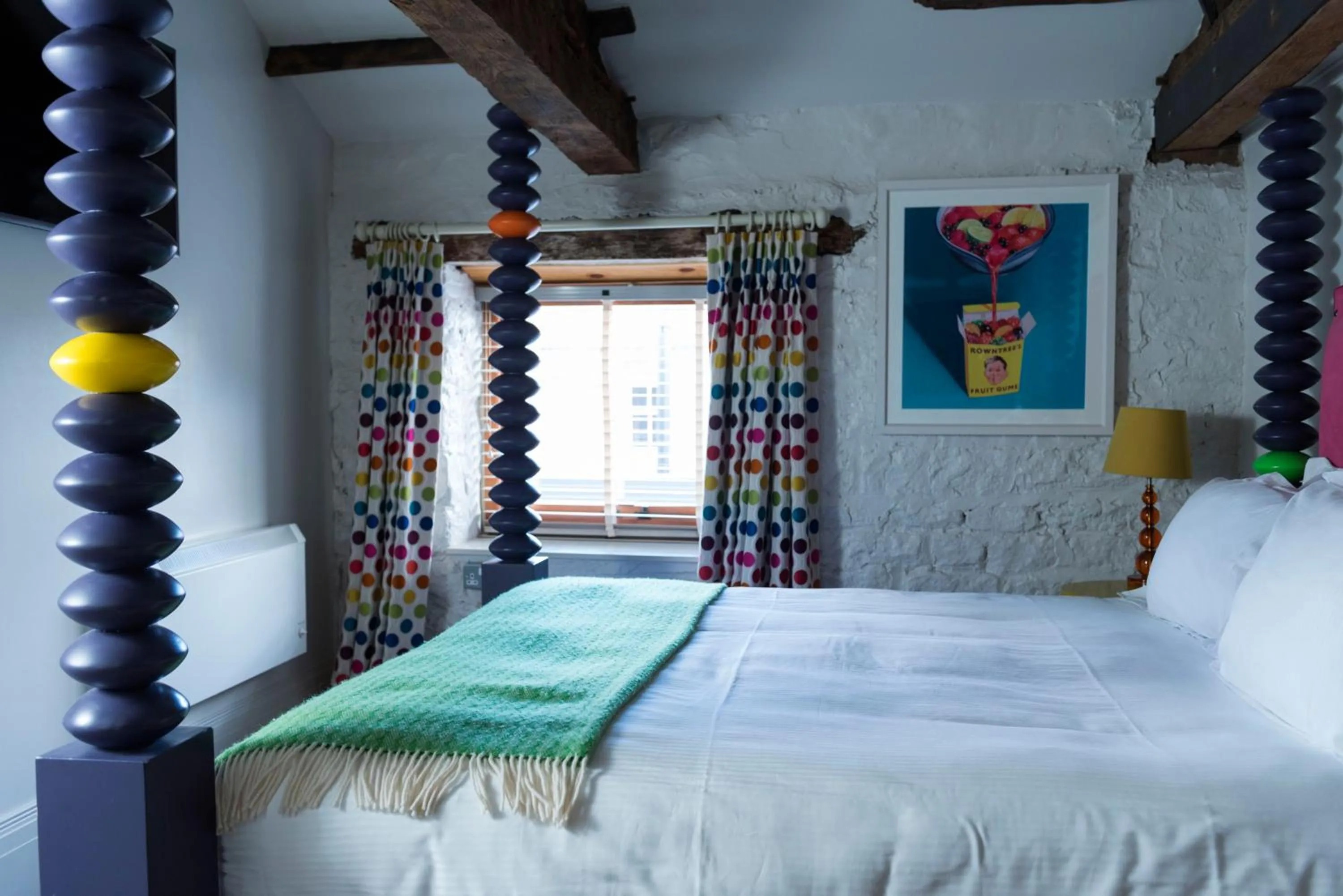 Bed in The Castle Inn