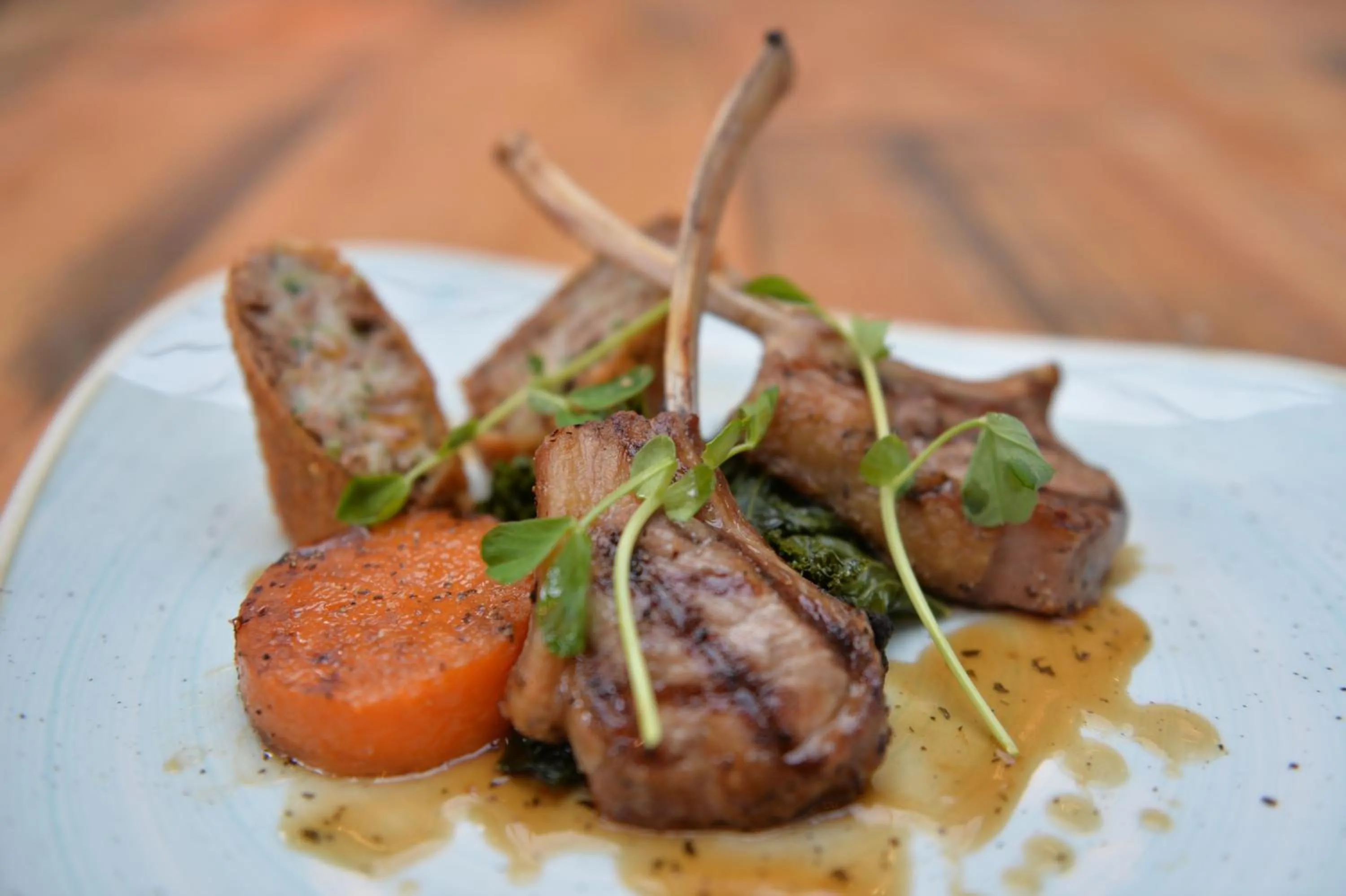 Food close-up in The Castle Inn