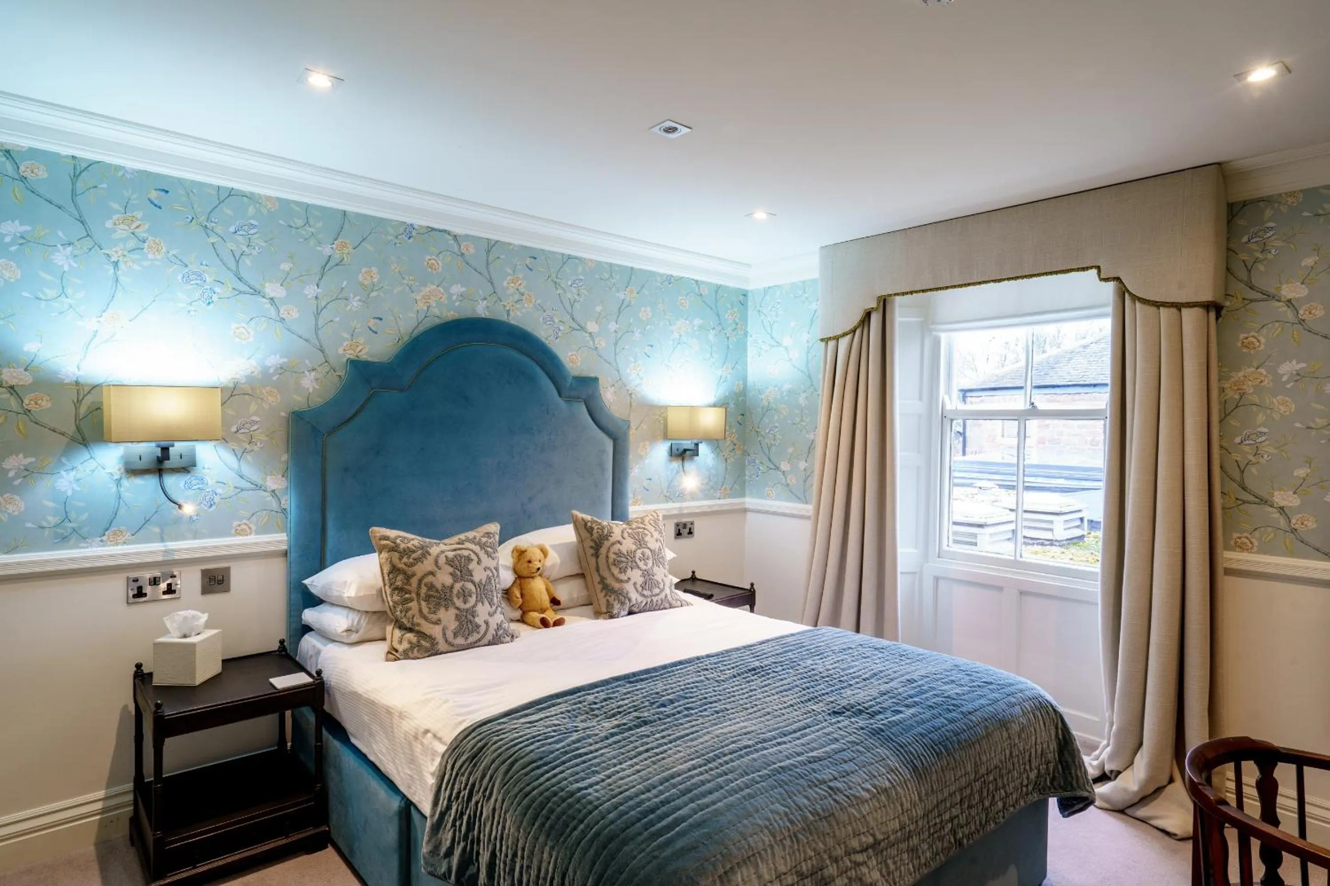 Bed in The Castle Inn