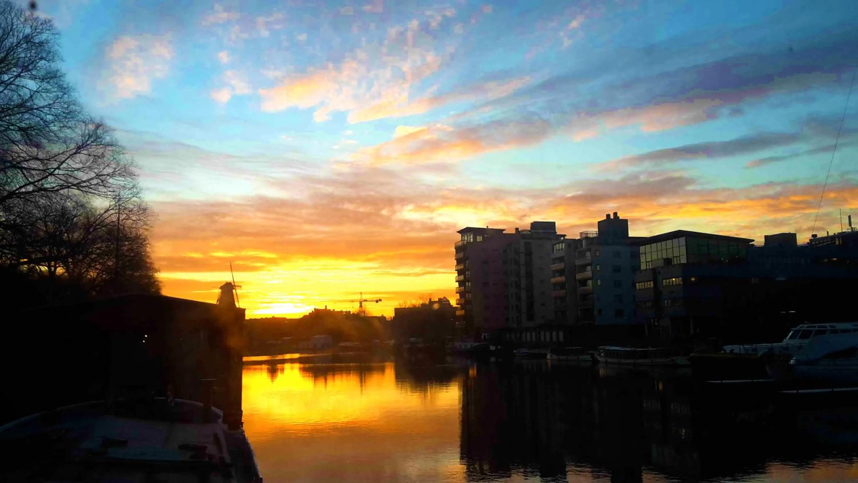 City view in Houseboat Concordia B&B