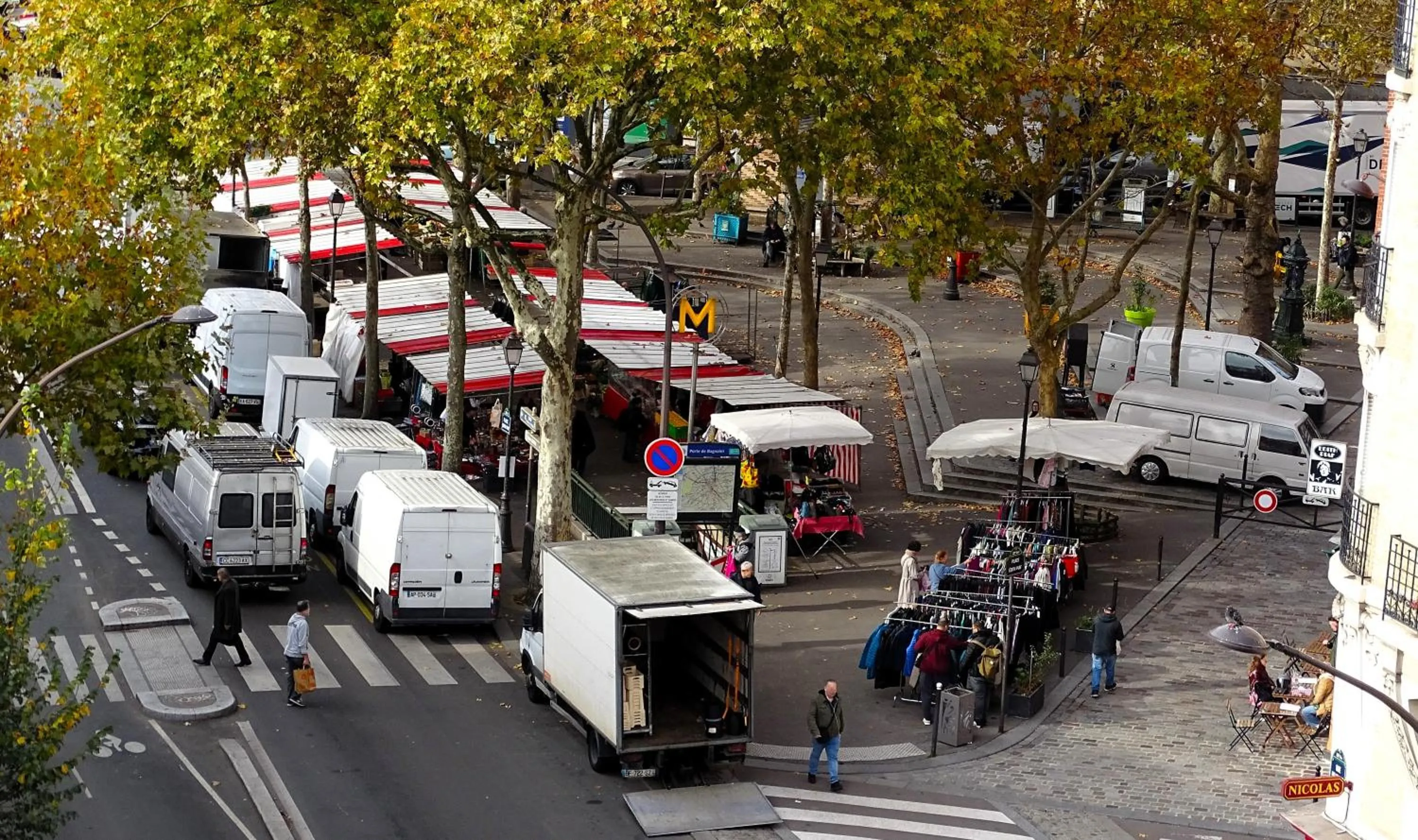 View (from property/room) in Hipotel Belgrand Edith Piaf