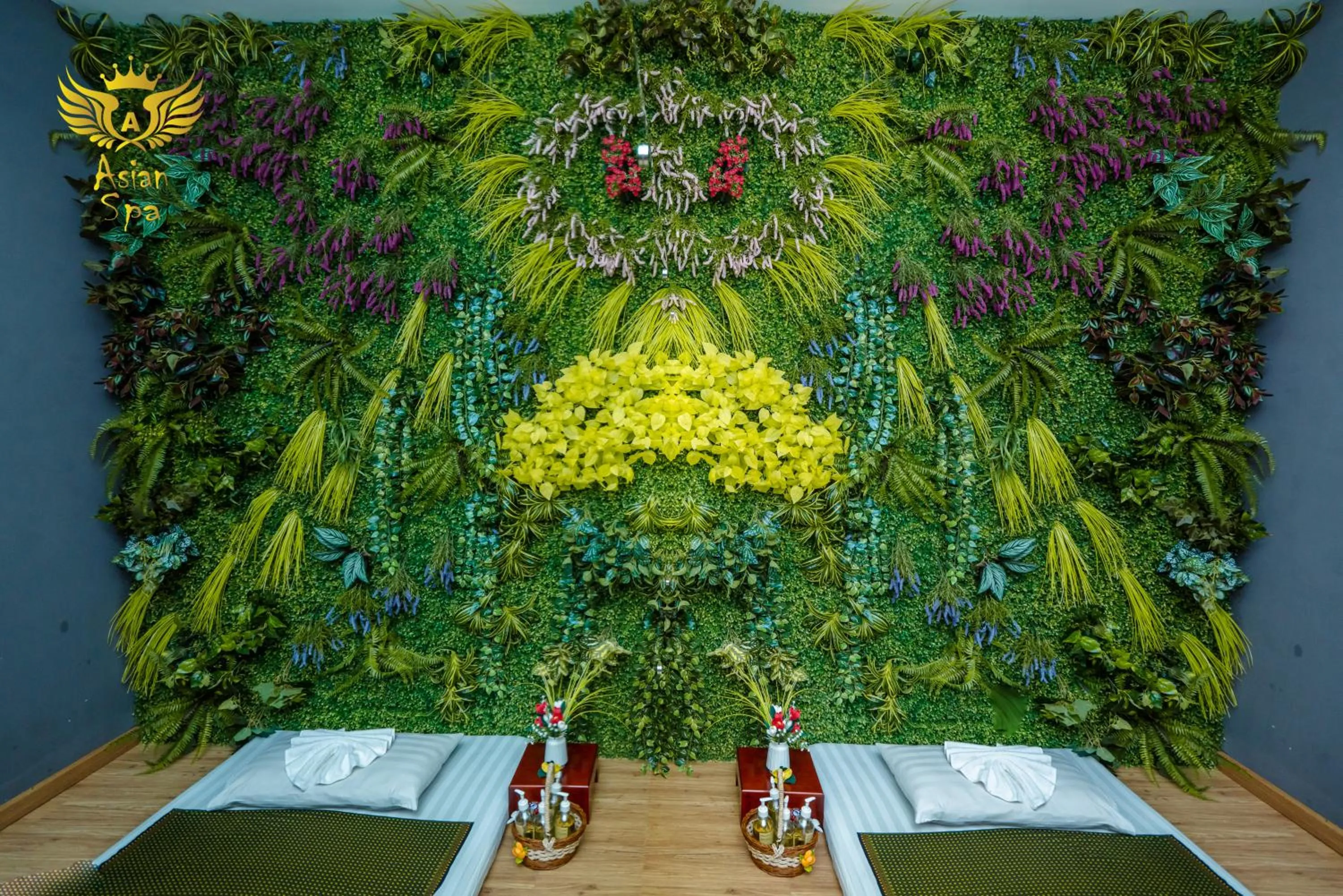 Spa and wellness centre/facilities, Bed in Lbn Asian Hotel