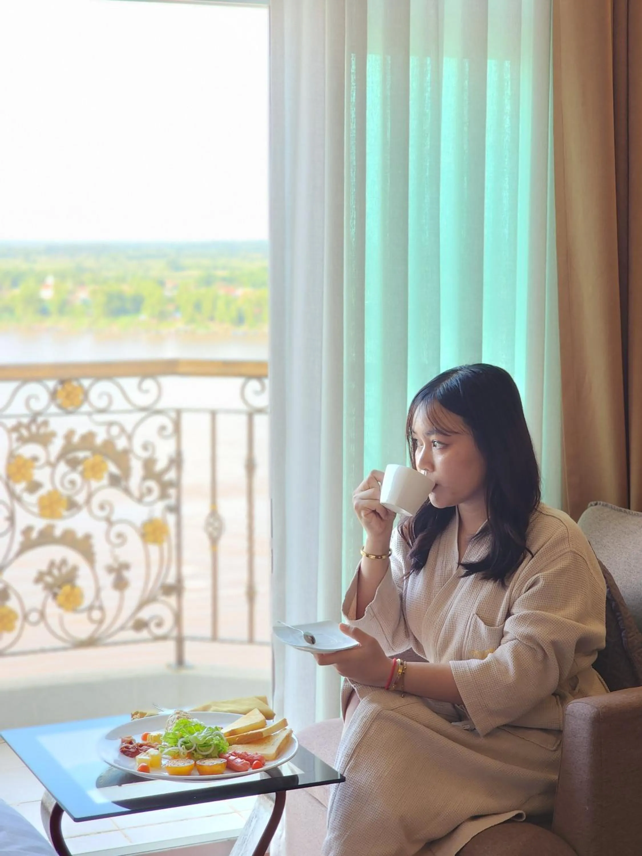 Breakfast in Lbn Asian Hotel