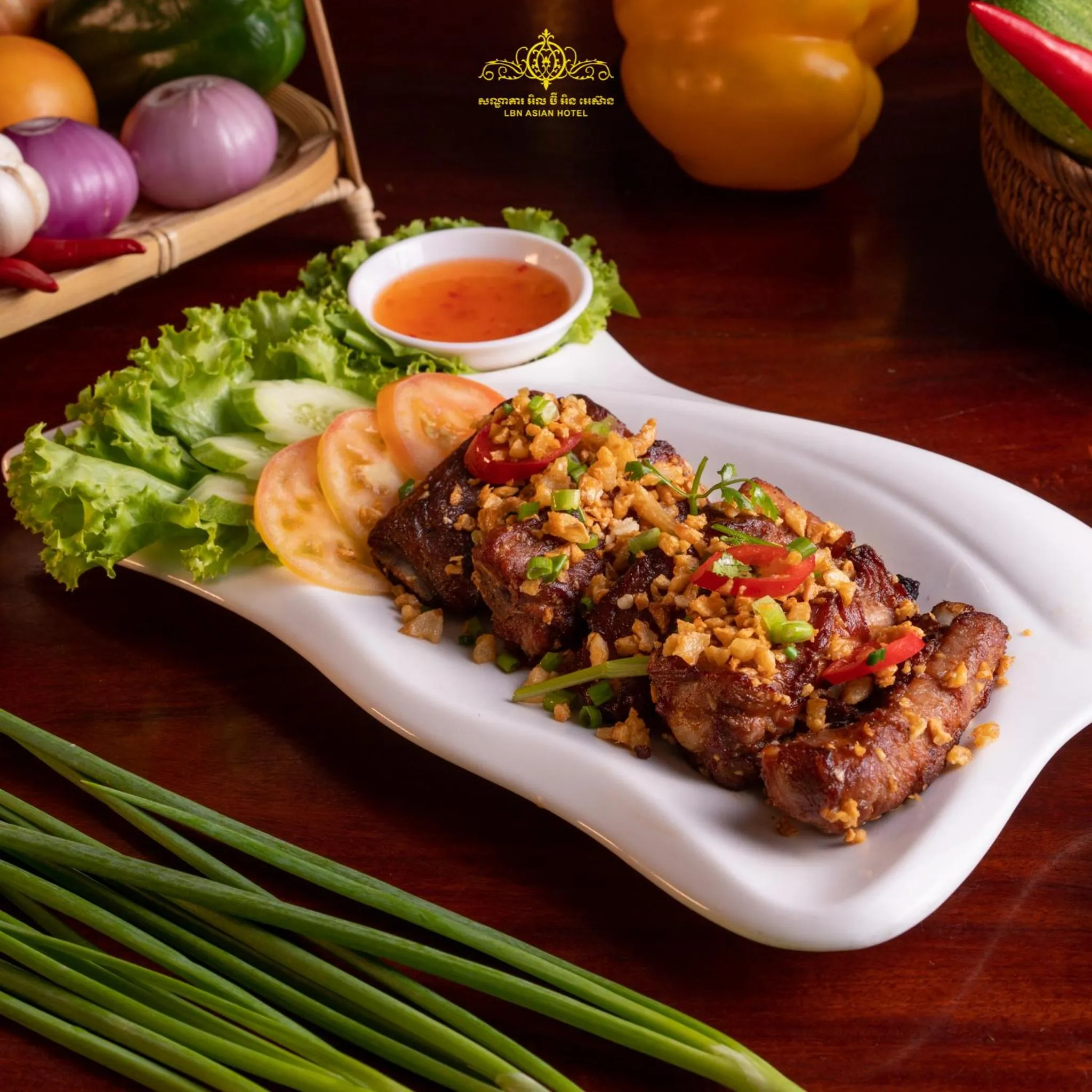 Food in Lbn Asian Hotel