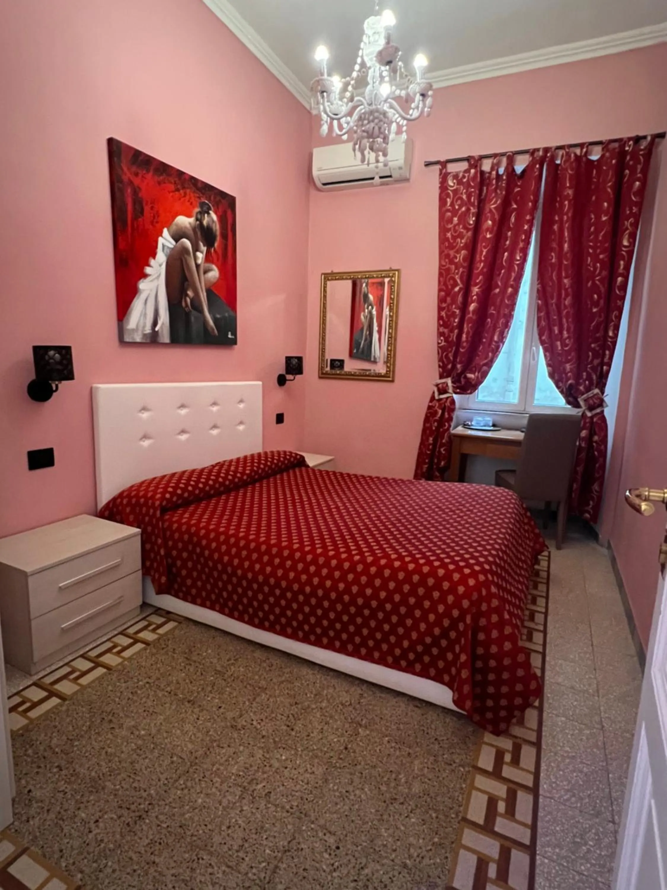 Bed in Guest House Biondi