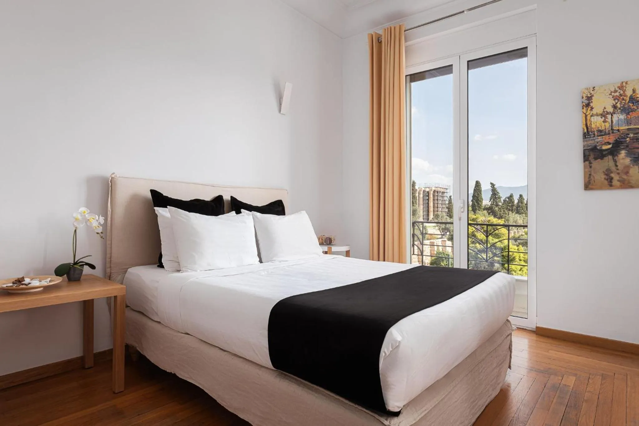 Bed in Acropolis Exclusive Residences