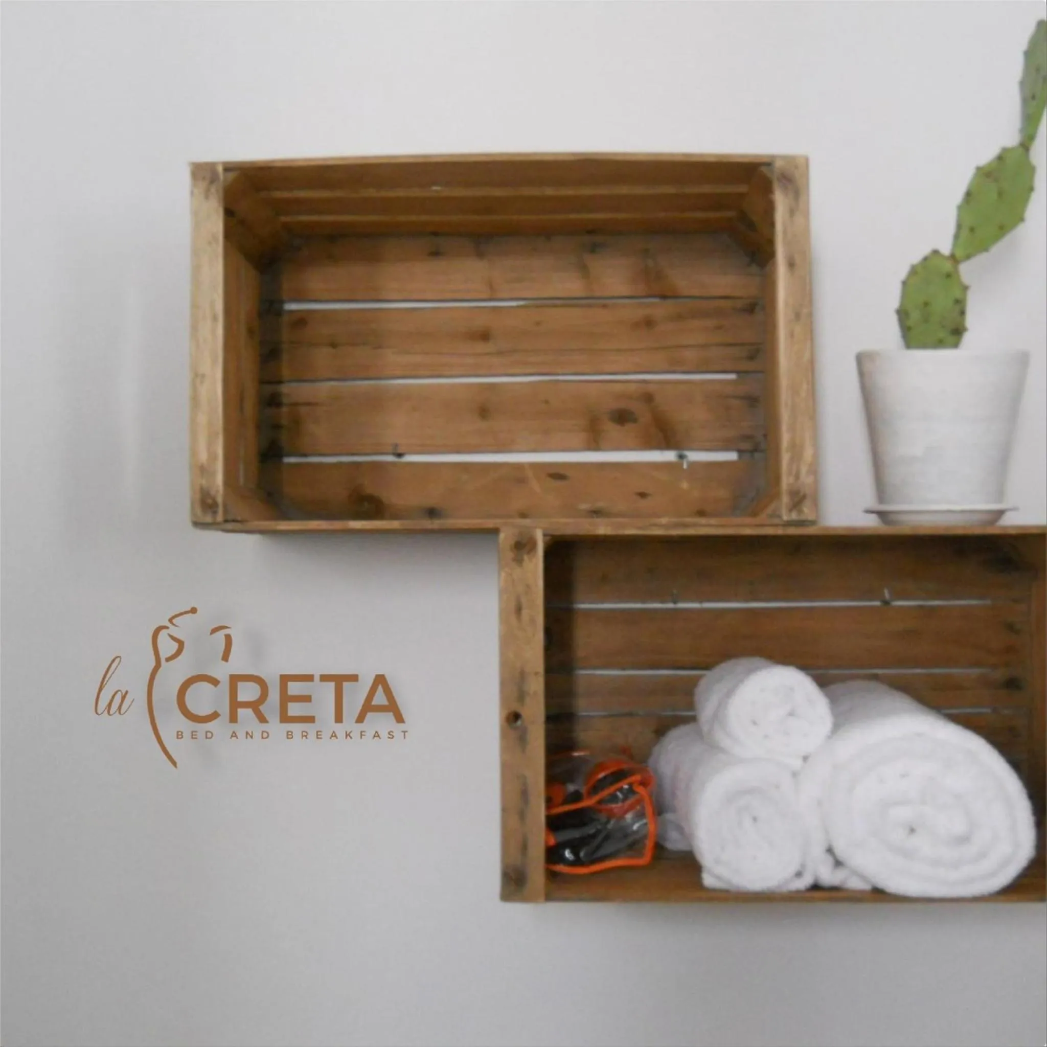 Shower in La Creta b&b