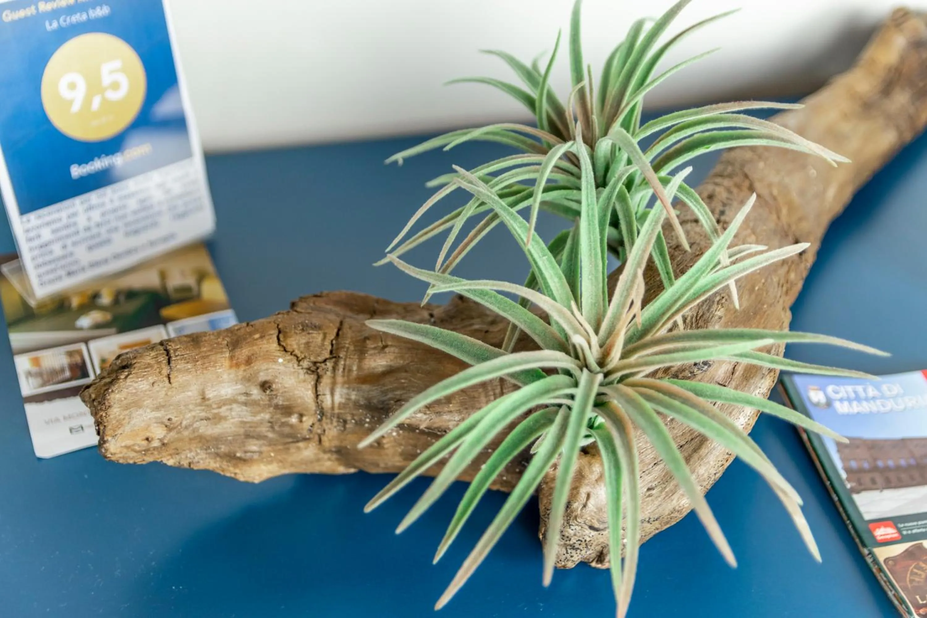 Decorative detail in La Creta b&b