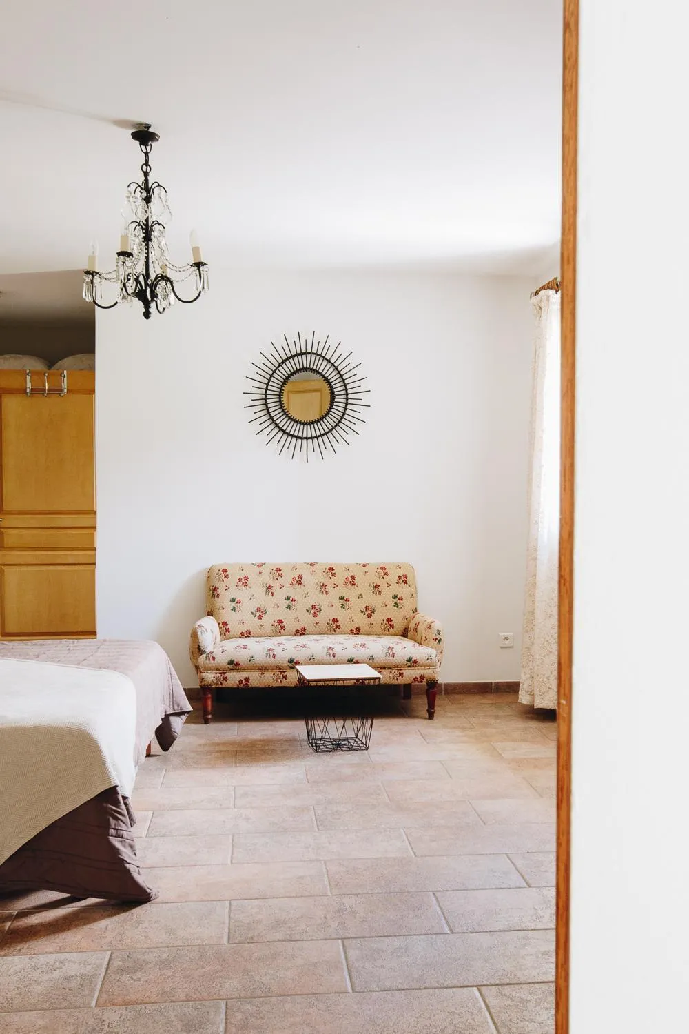 Living room, Bed in B&B A Chjusellina