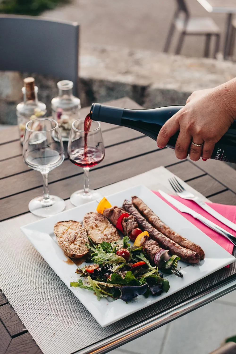 Dinner in B&B A Chjusellina