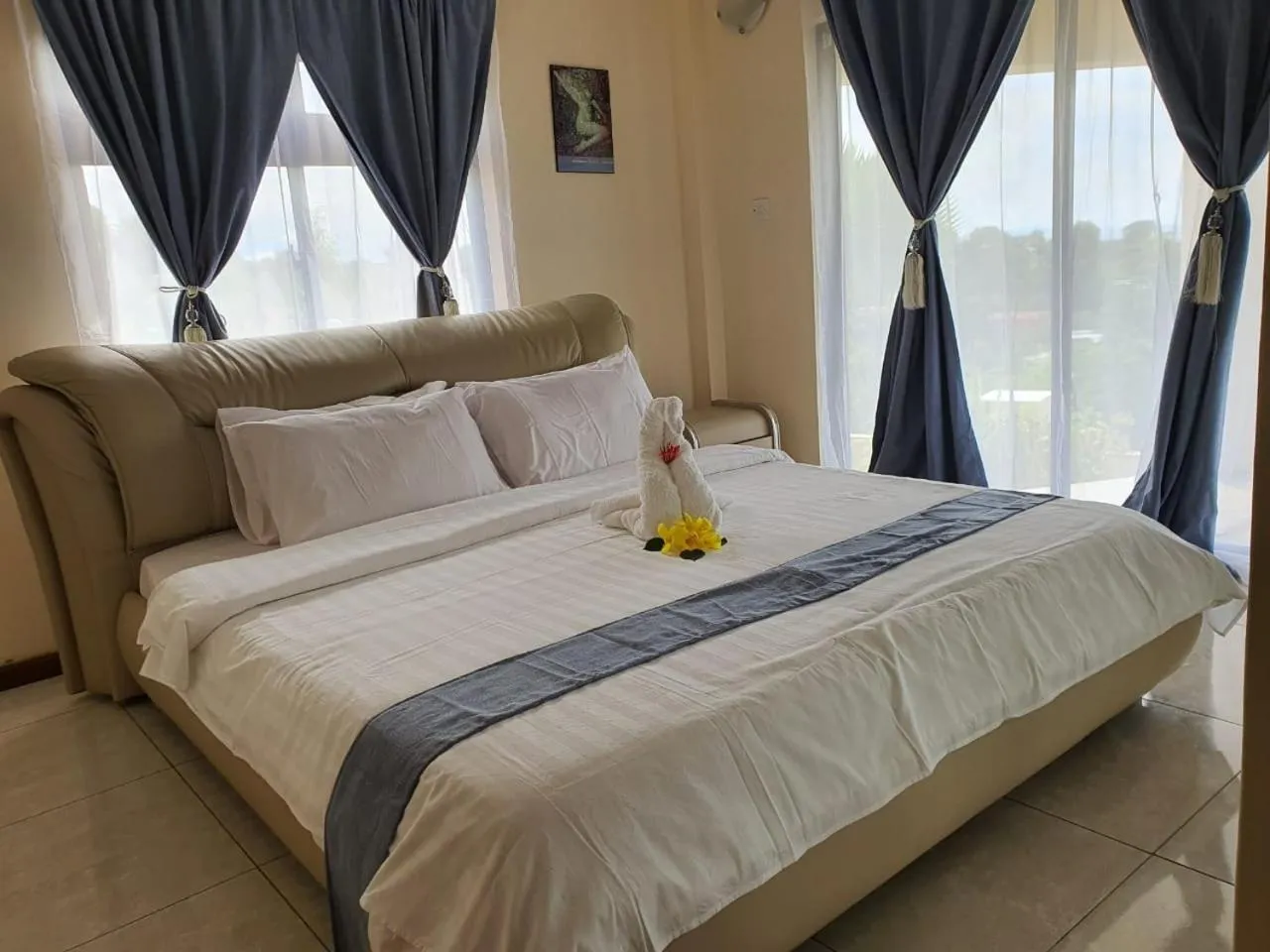 Bed in Maison L'Horizon