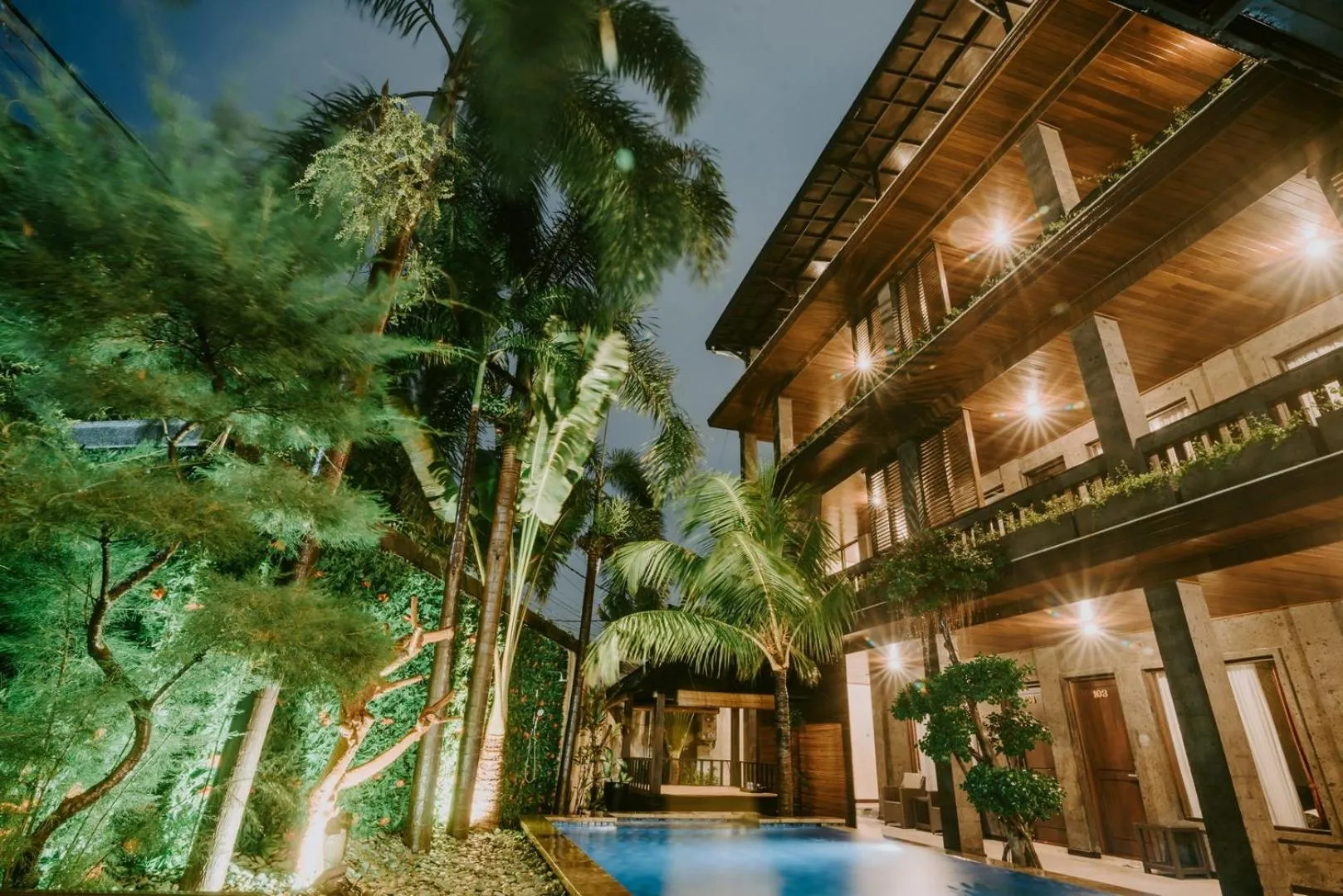 Swimming pool in Arthur Suite by Premier HospitalityAsia