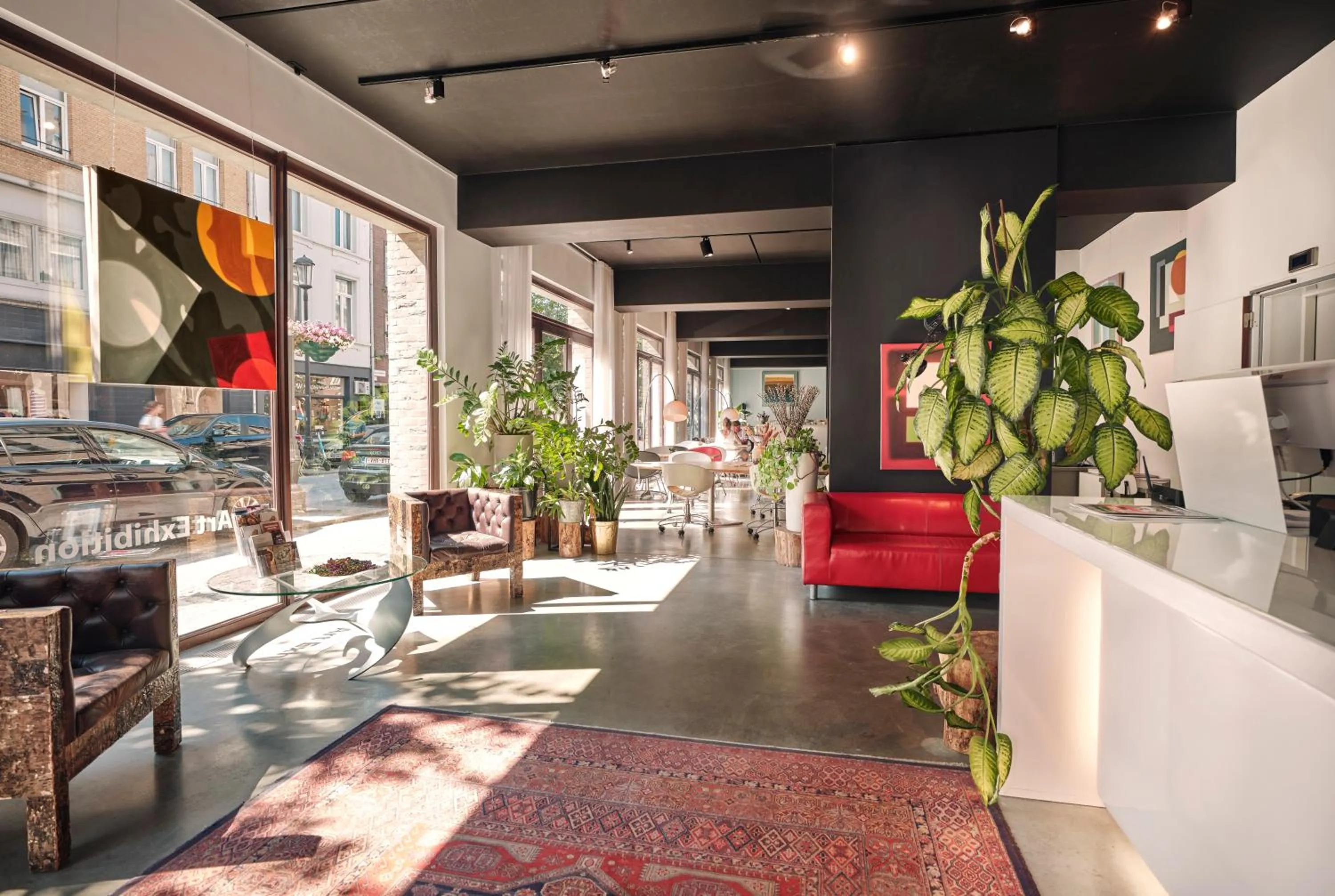 Lobby or reception in BANKS Antwerp