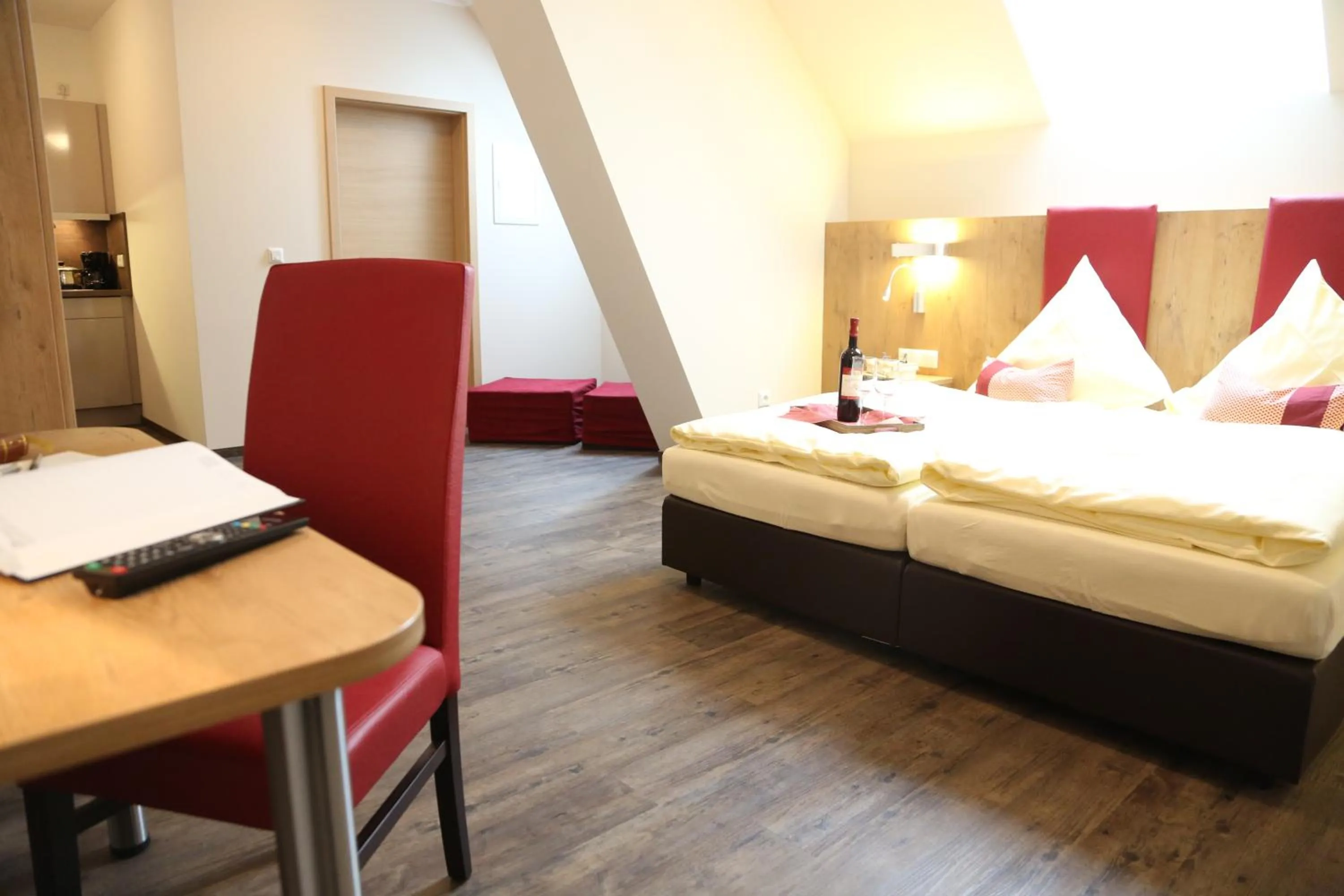 Photo of the whole room, Bed in Wasmayr Hof