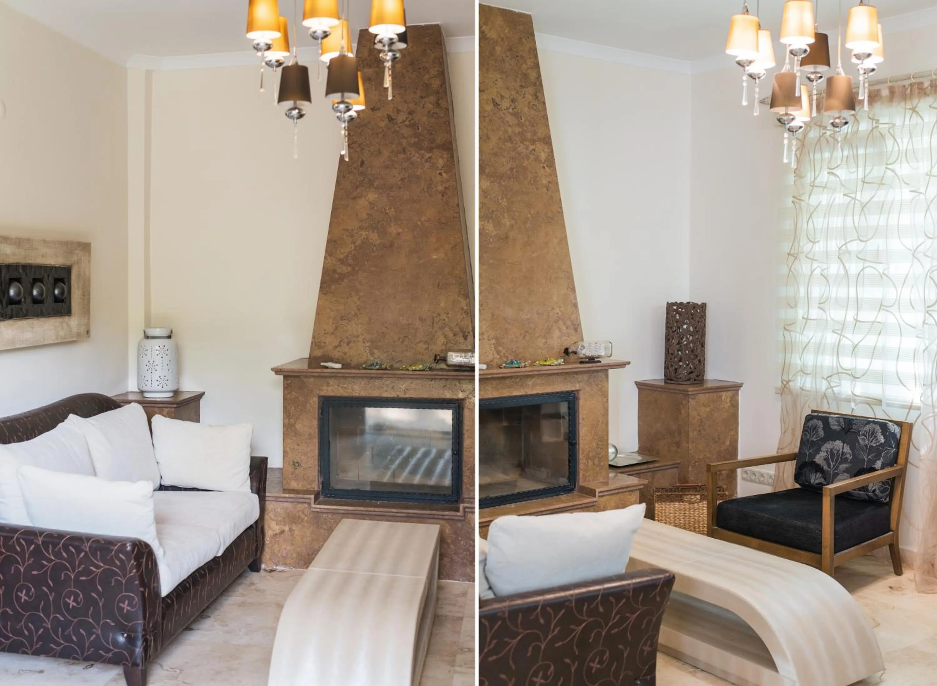 Seating area, Bed in Sofia Residence