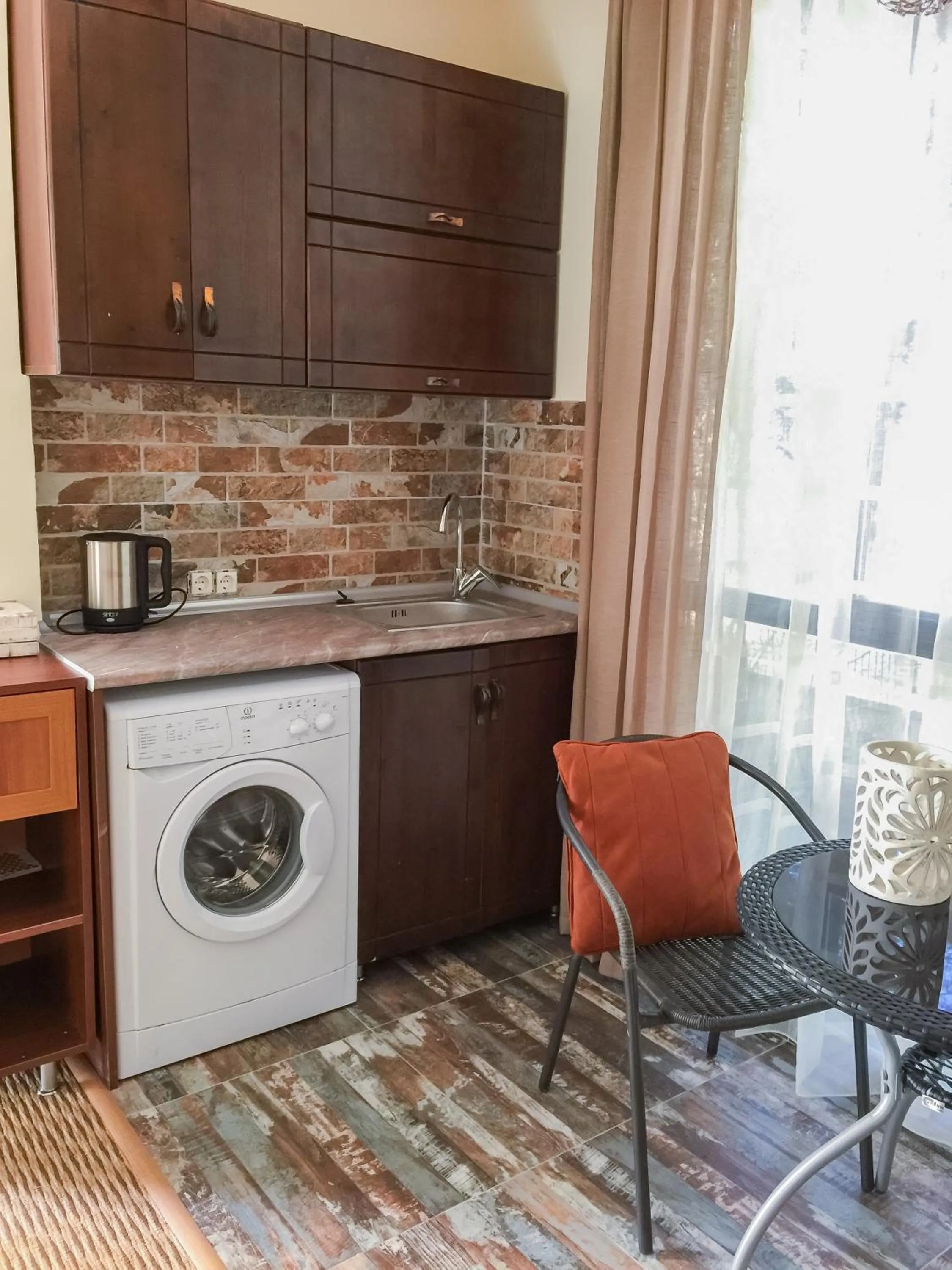 Kitchen or kitchenette in Sofia Residence