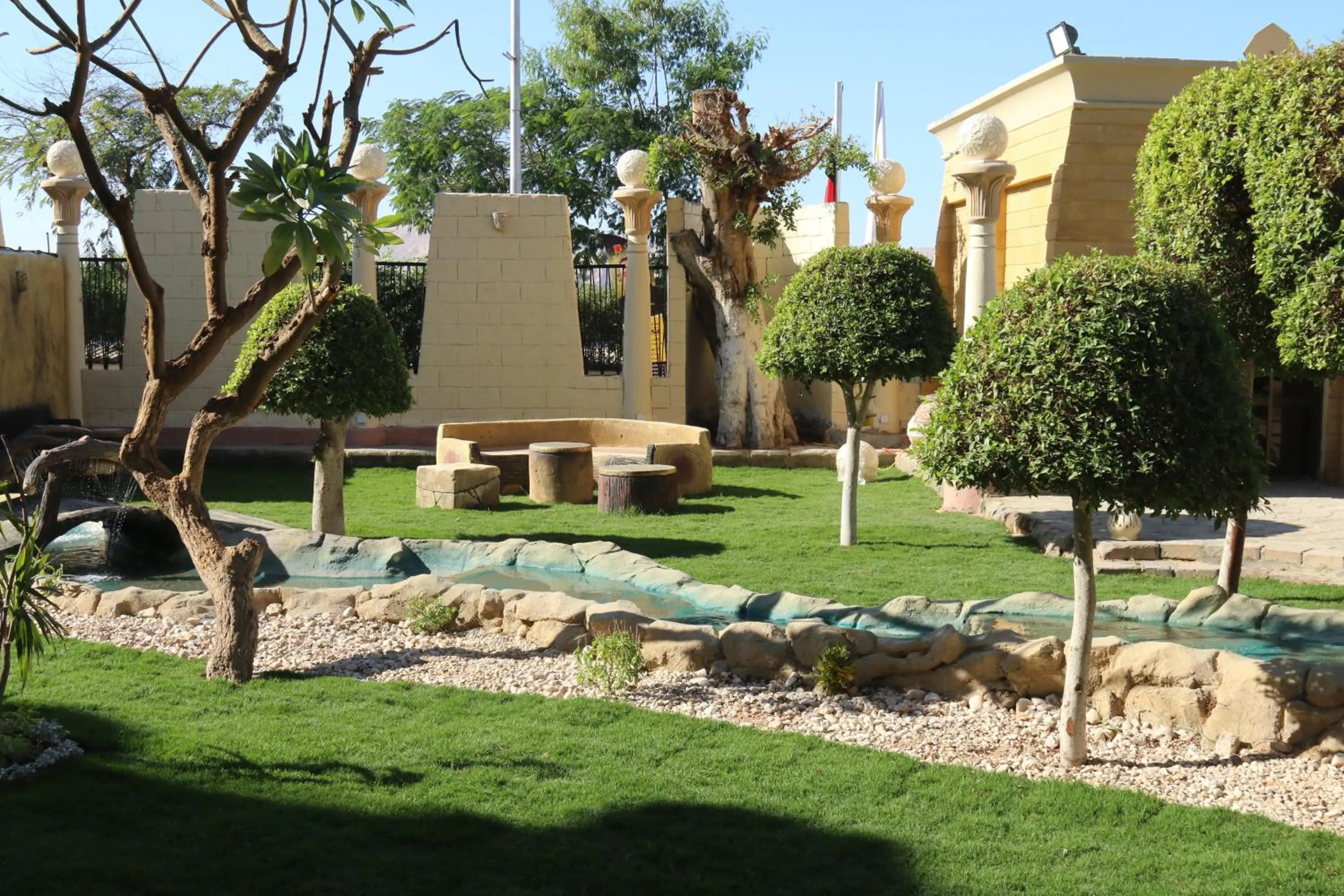 Garden in Jewel Luxor Hotel