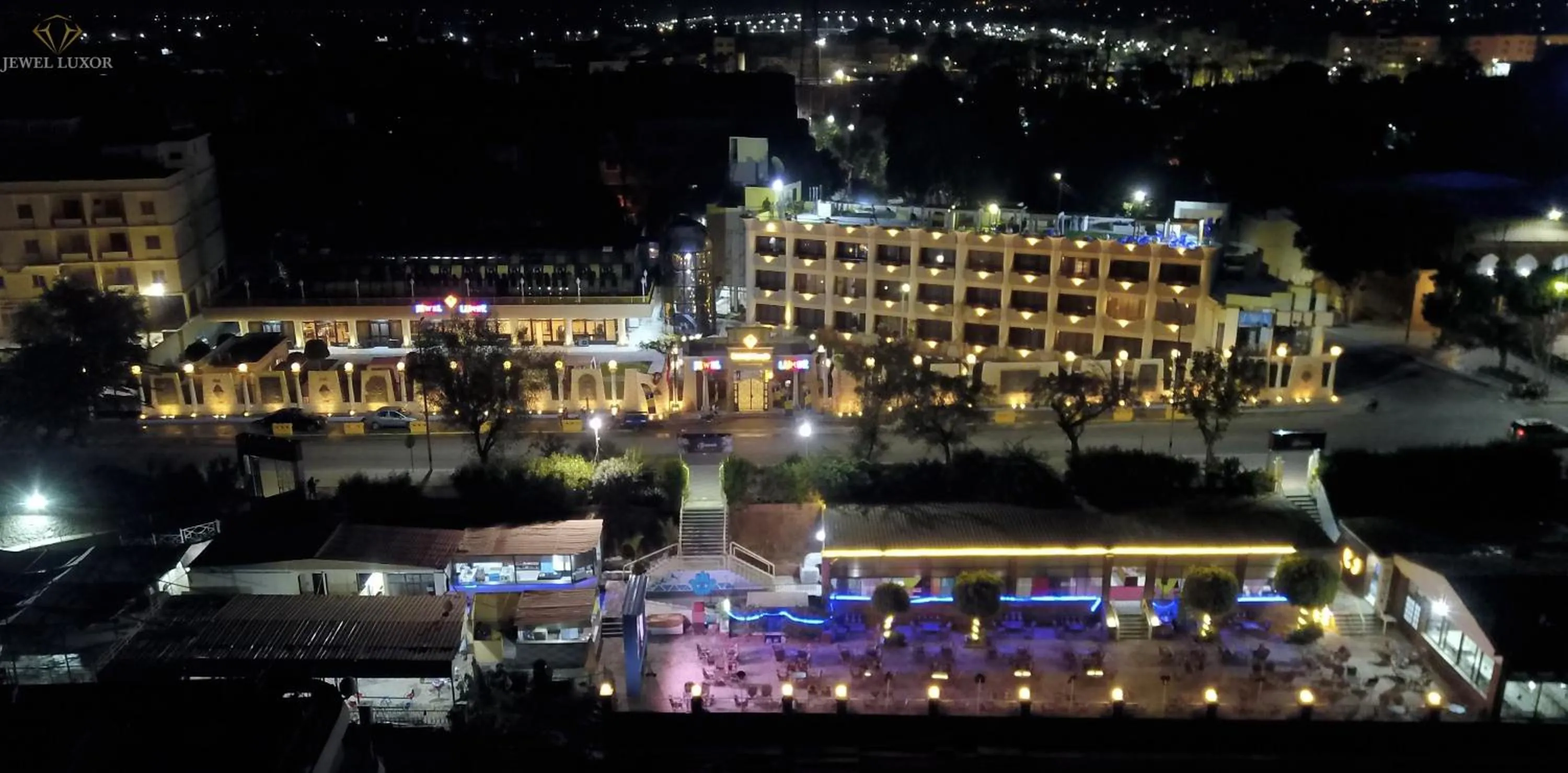 Bird's eye view in Jewel Luxor Hotel