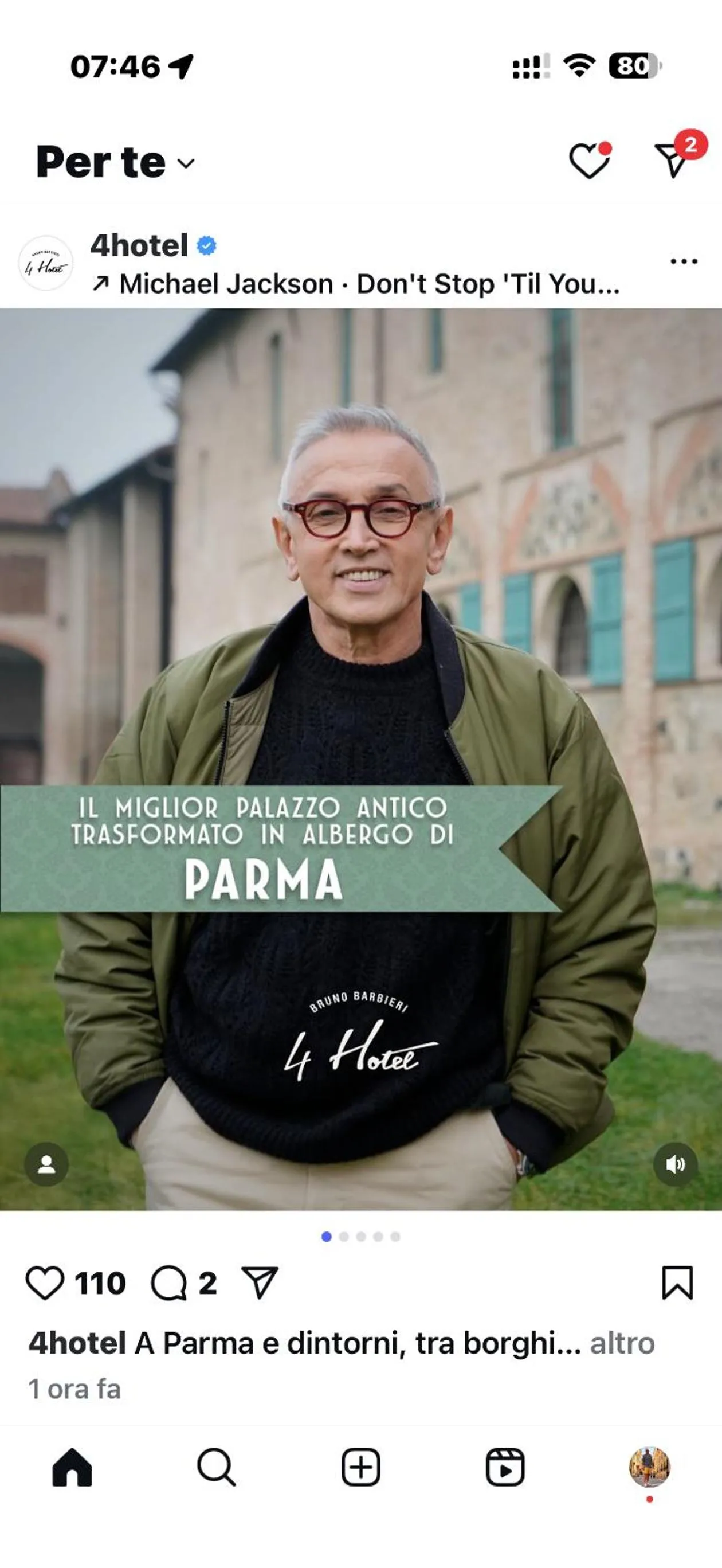 Certificate/Award in Hotel Cortaccia Sanvitale