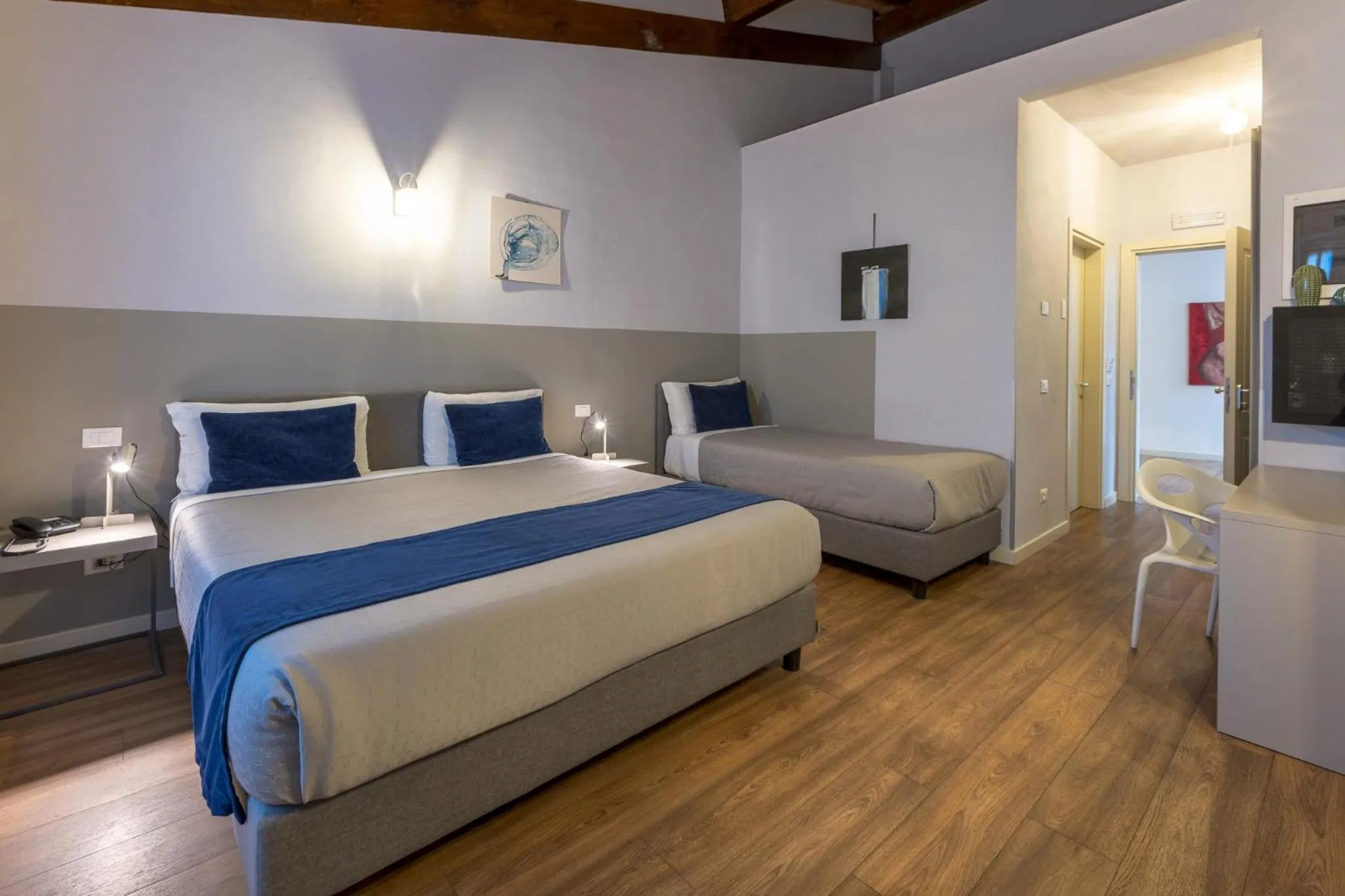 Bed in Hotel Cortaccia Sanvitale