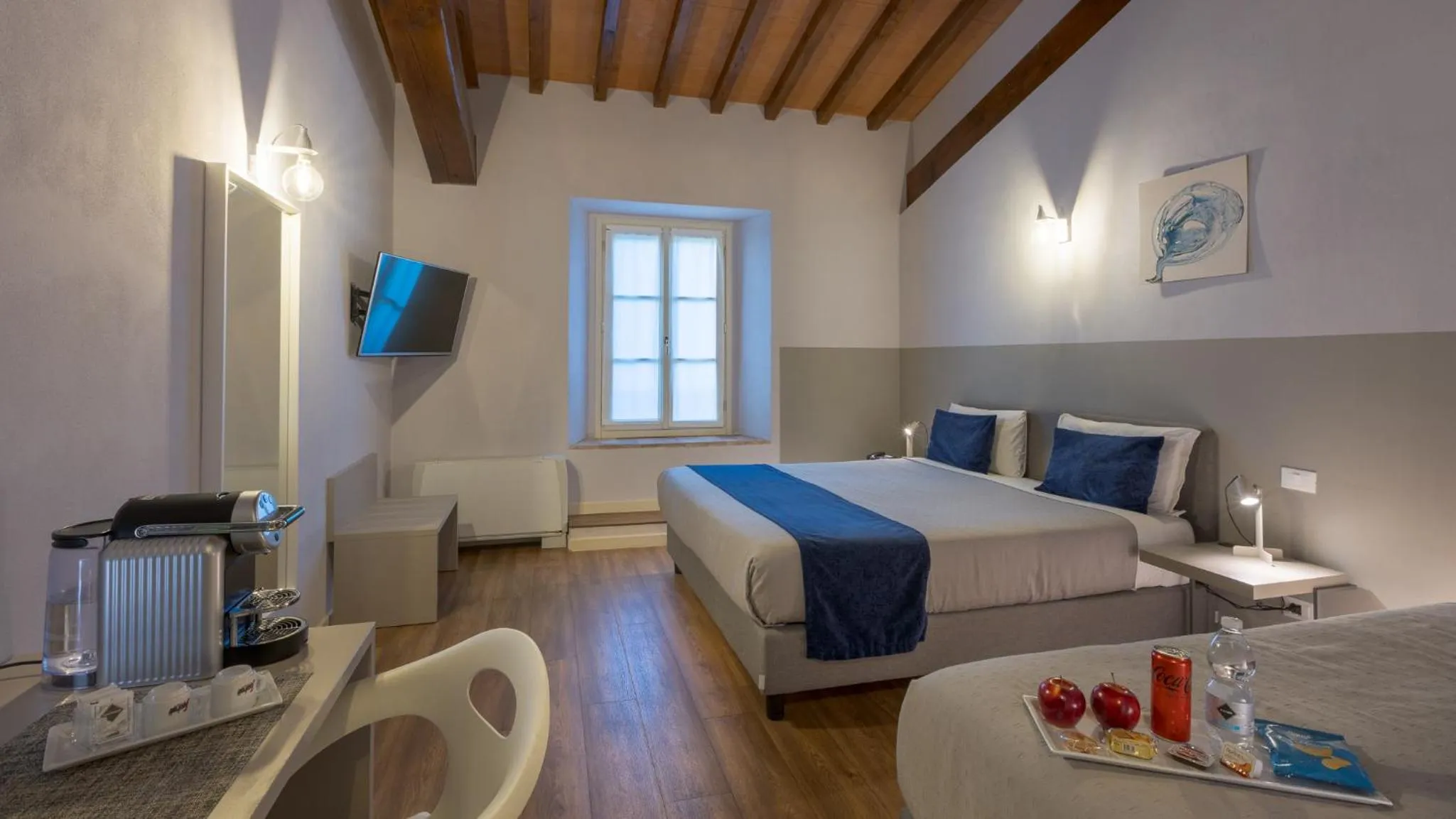 Bed in Hotel Cortaccia Sanvitale