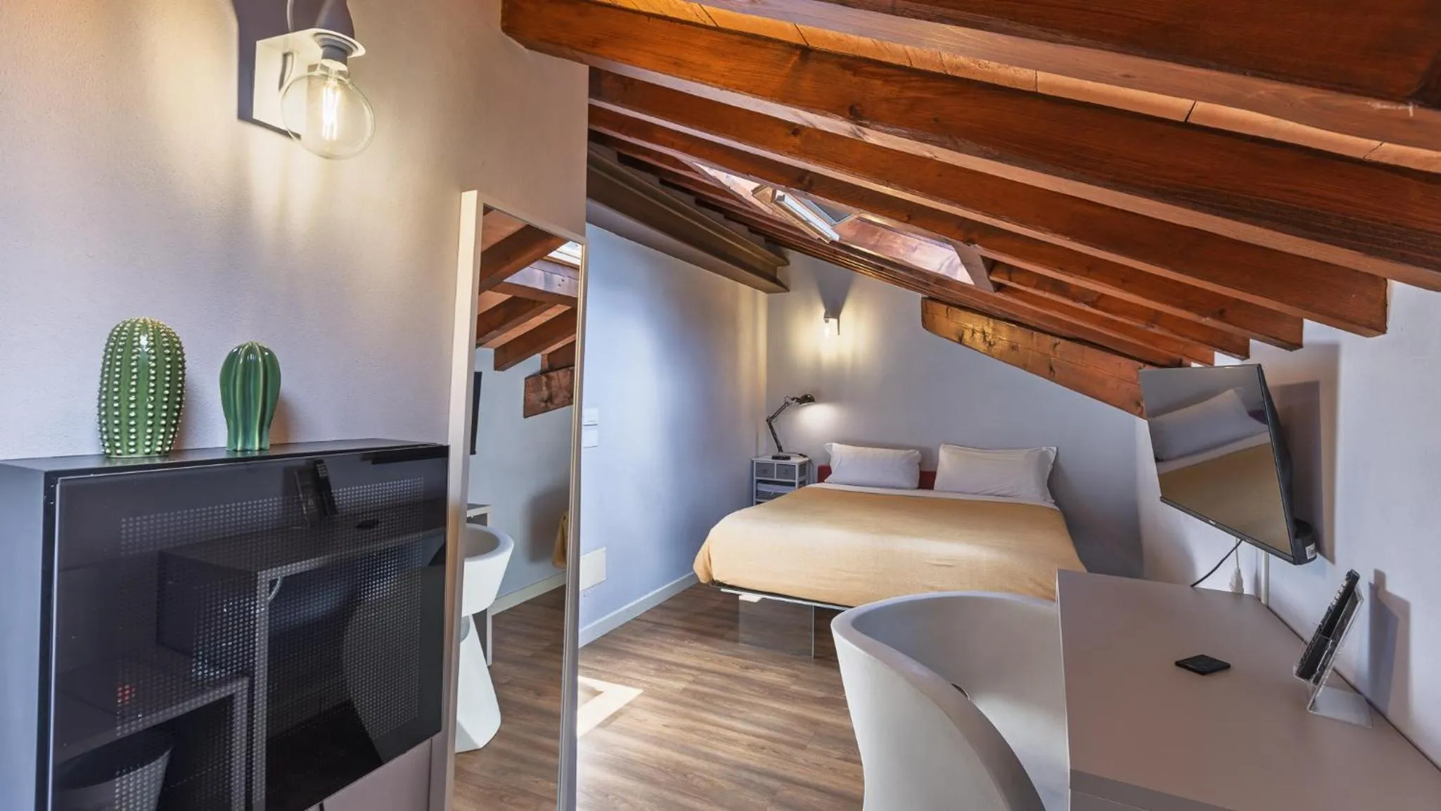 Bed in Hotel Cortaccia Sanvitale