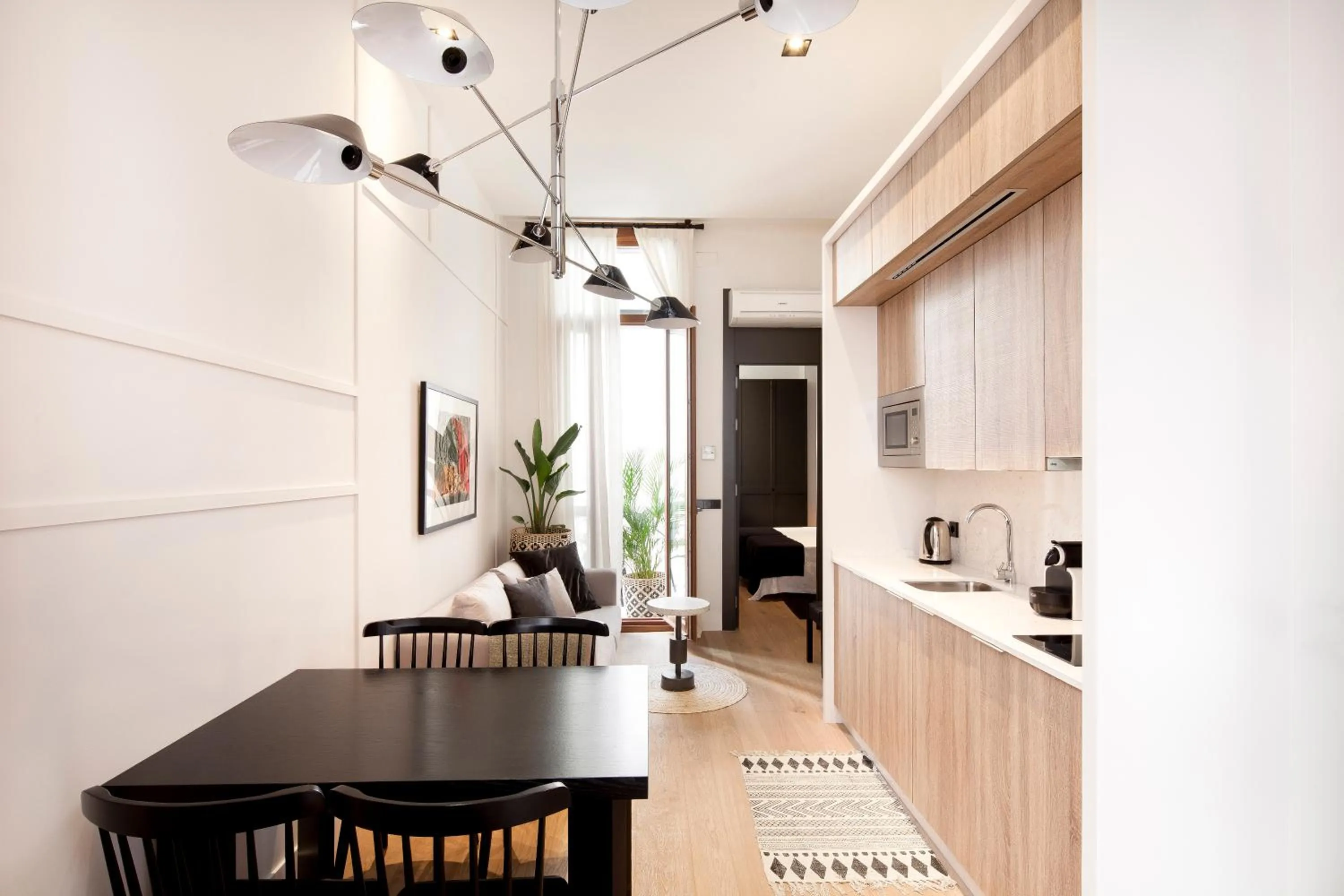 Kitchen or kitchenette in Casa Noa Apartments