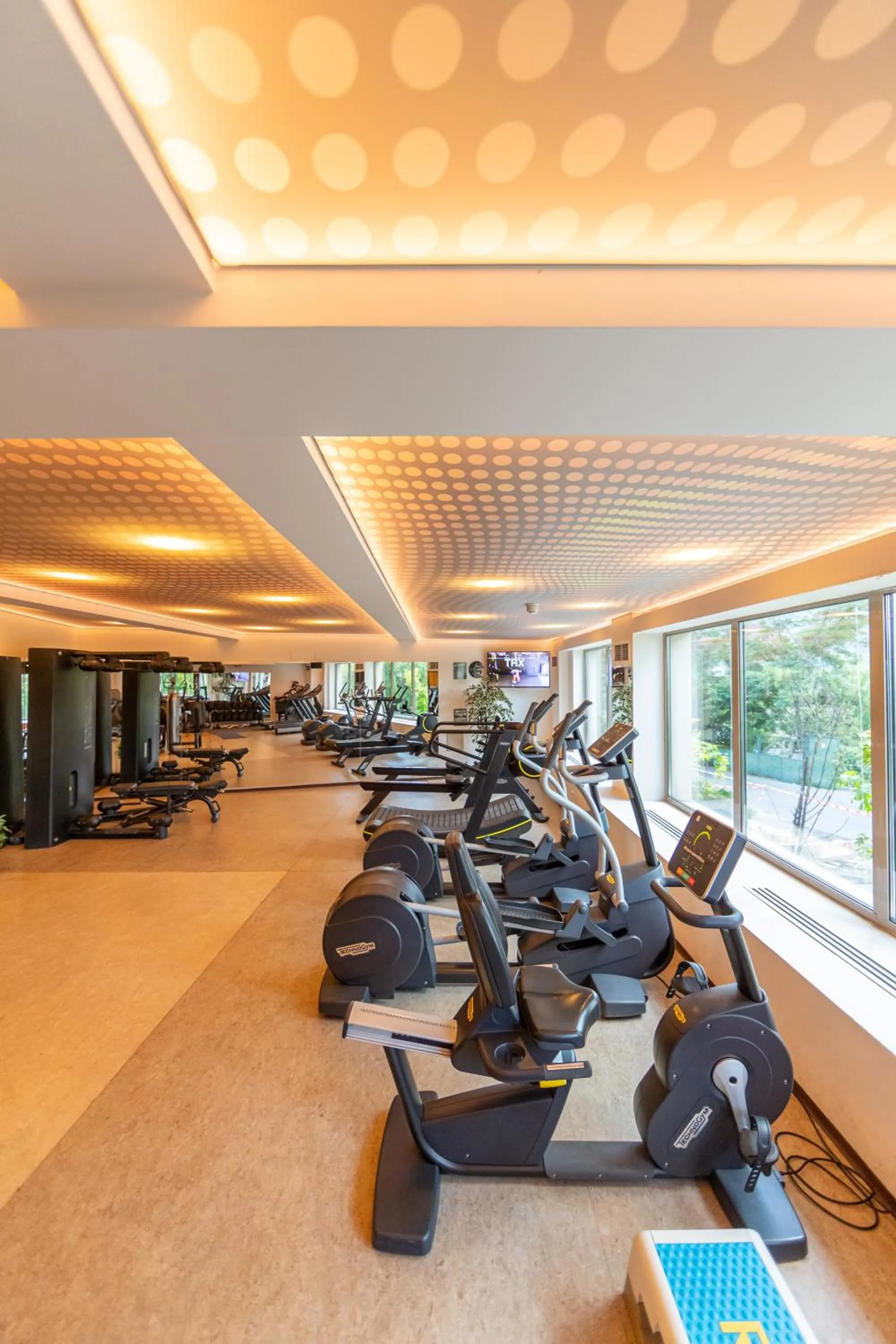 Fitness centre/facilities in Grand Hotel Belvedere