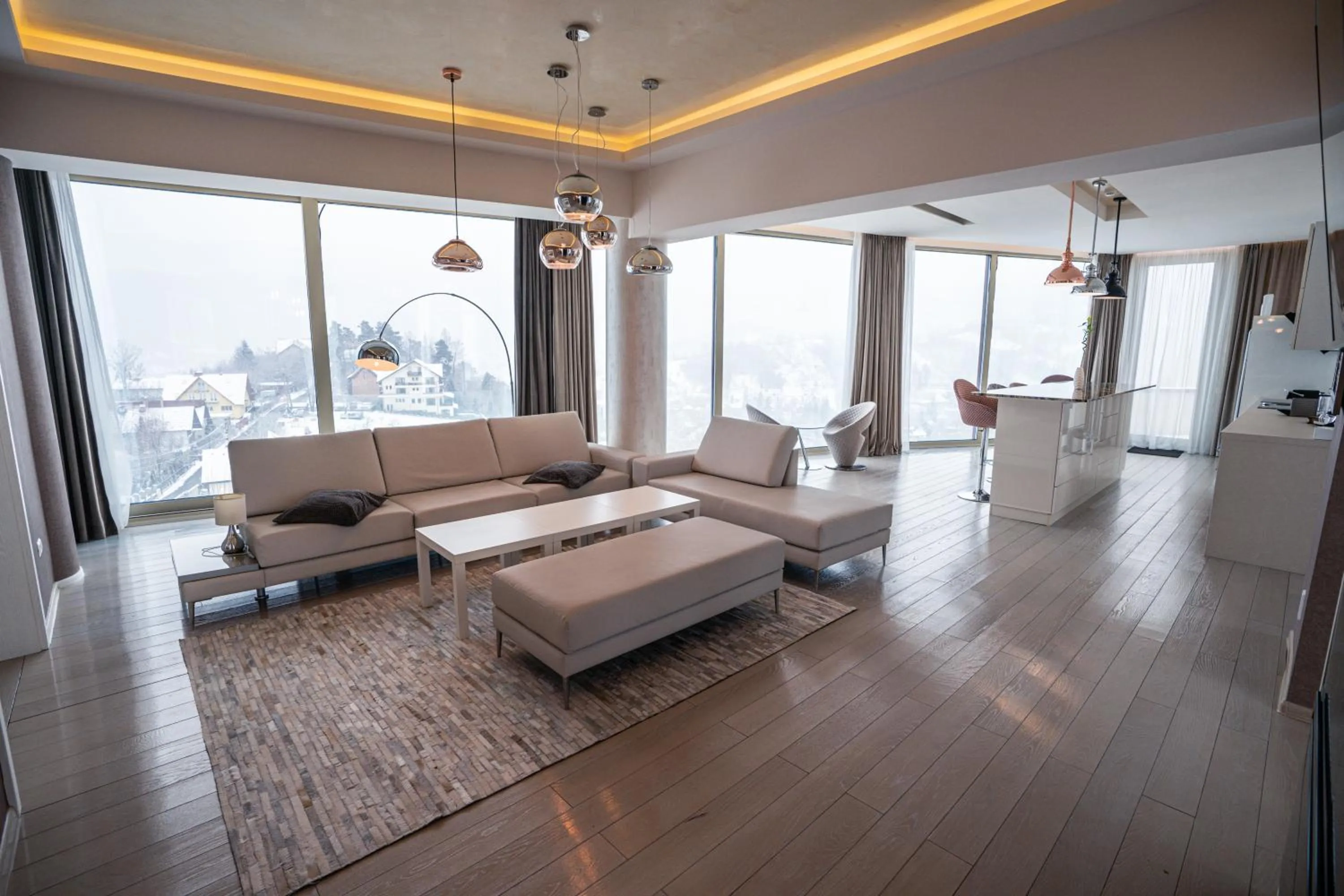 Living room in Grand Hotel Belvedere