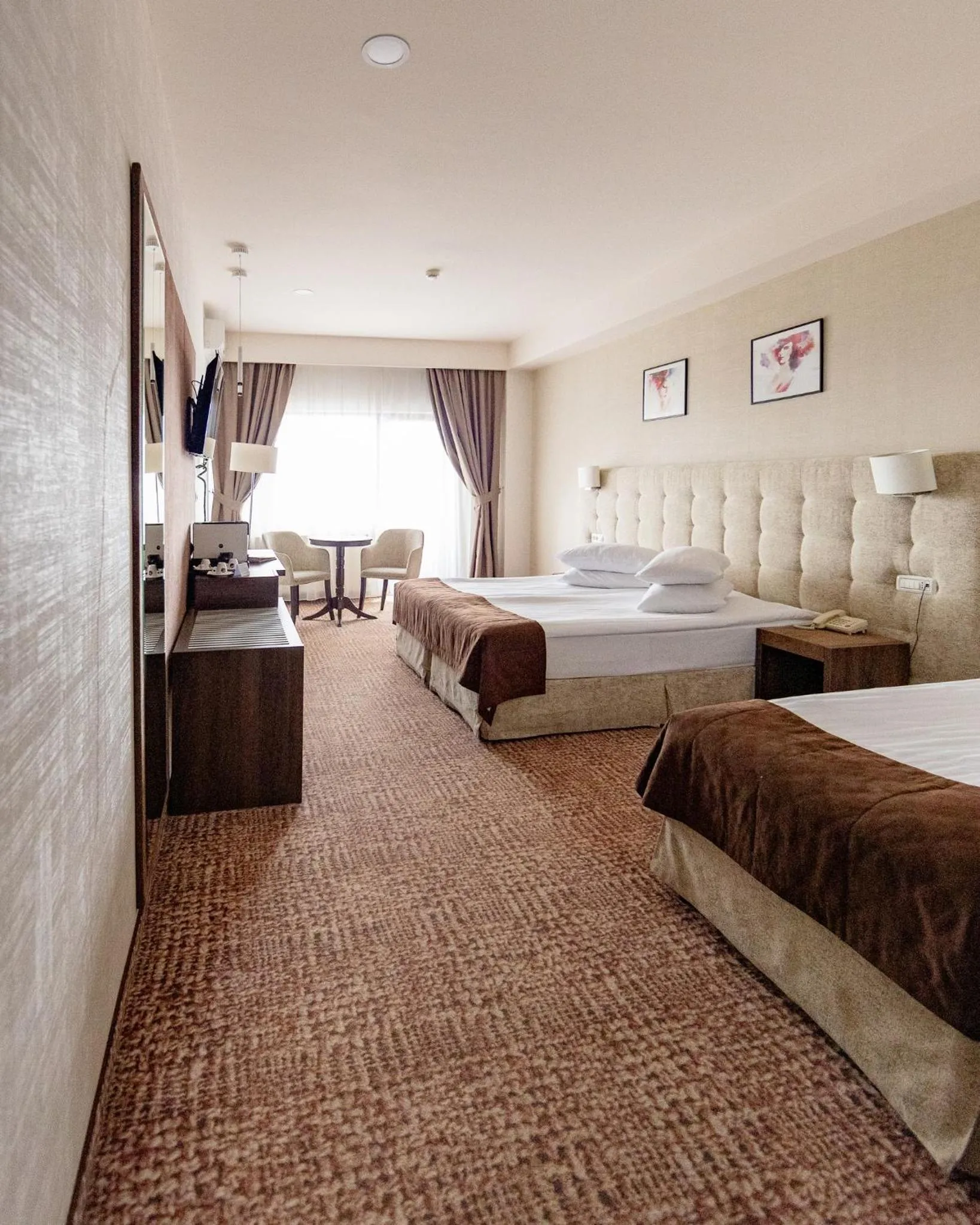 Bed in Grand Hotel Belvedere