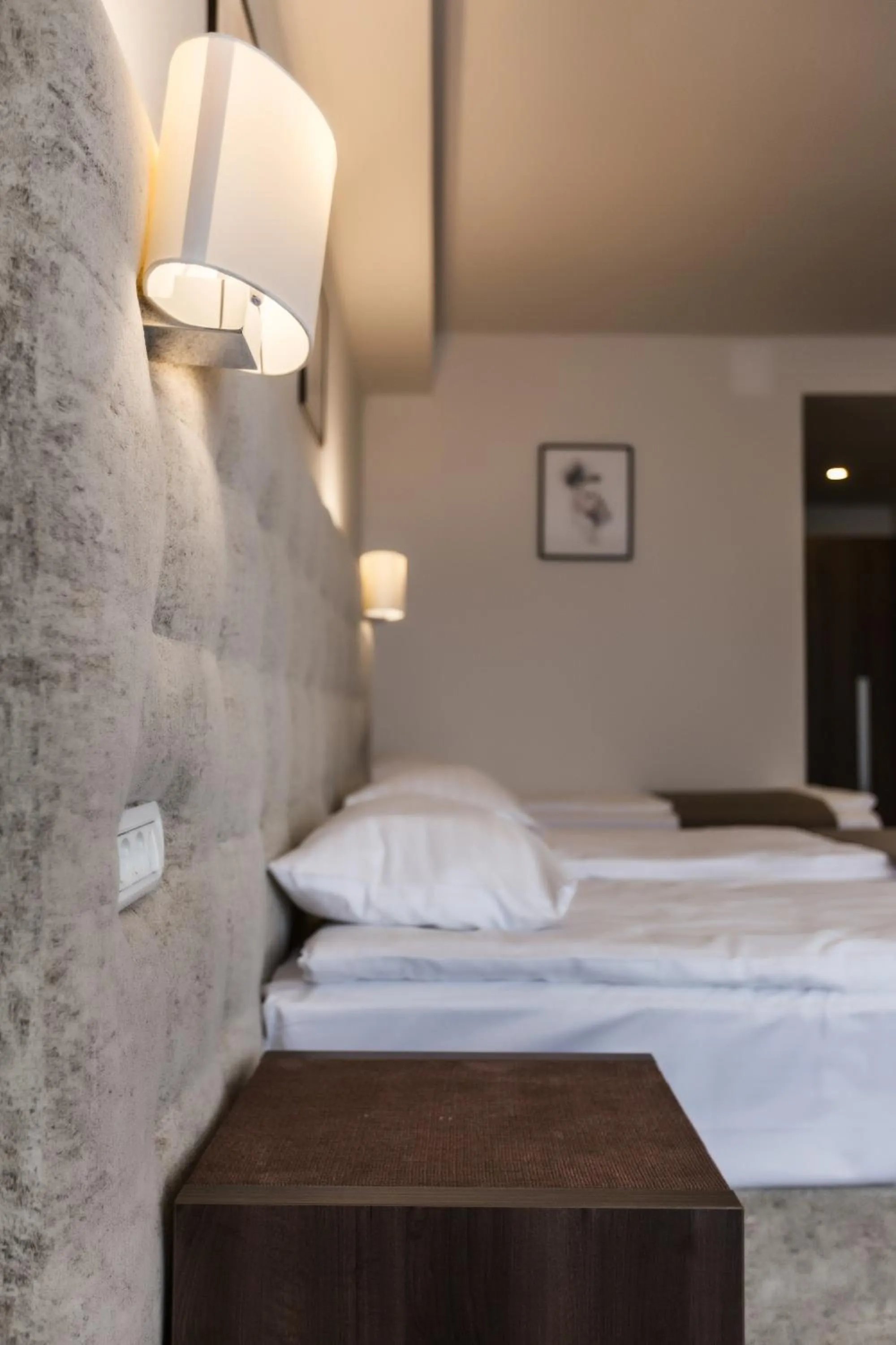 Bed in Grand Hotel Belvedere