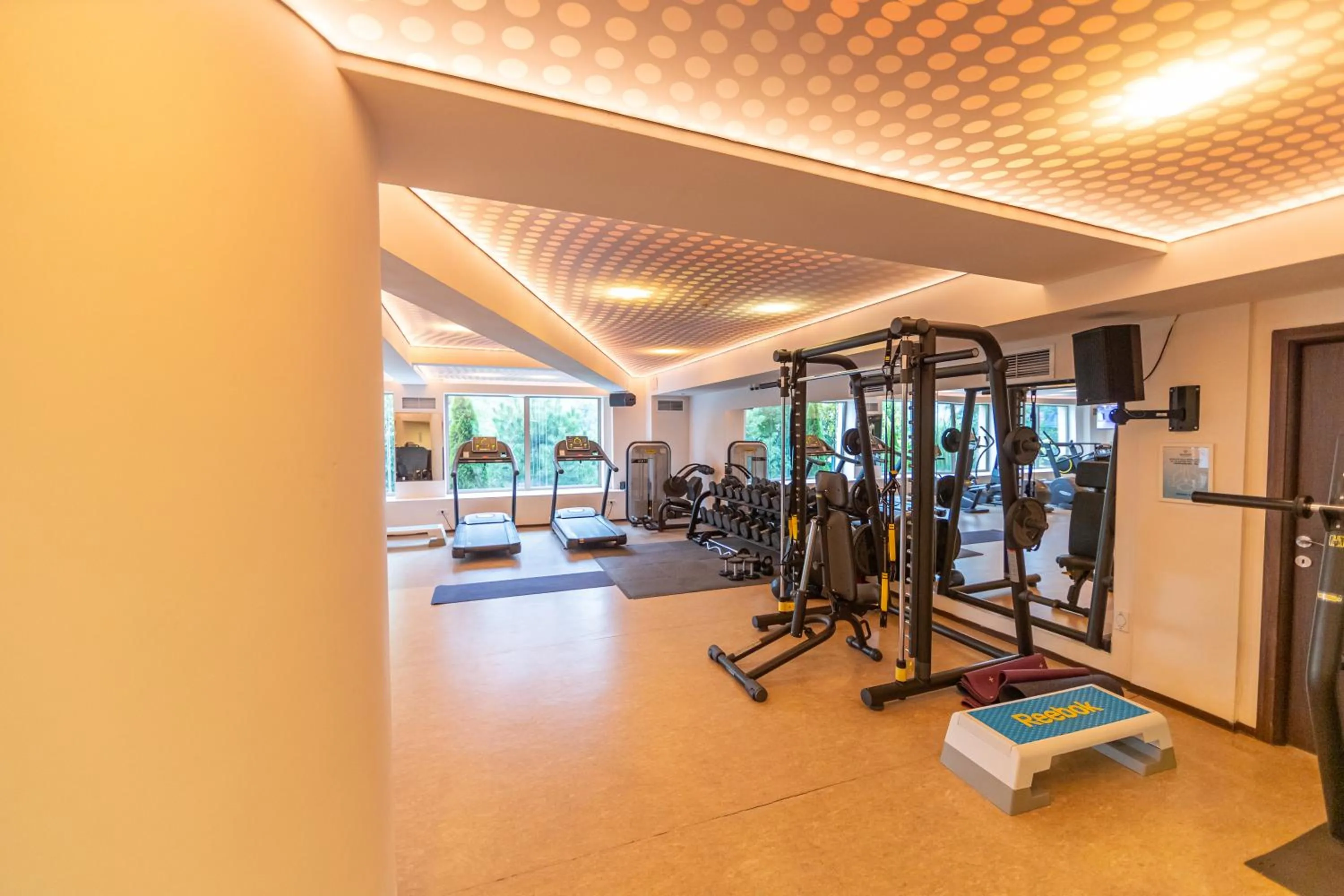 Fitness centre/facilities in Grand Hotel Belvedere