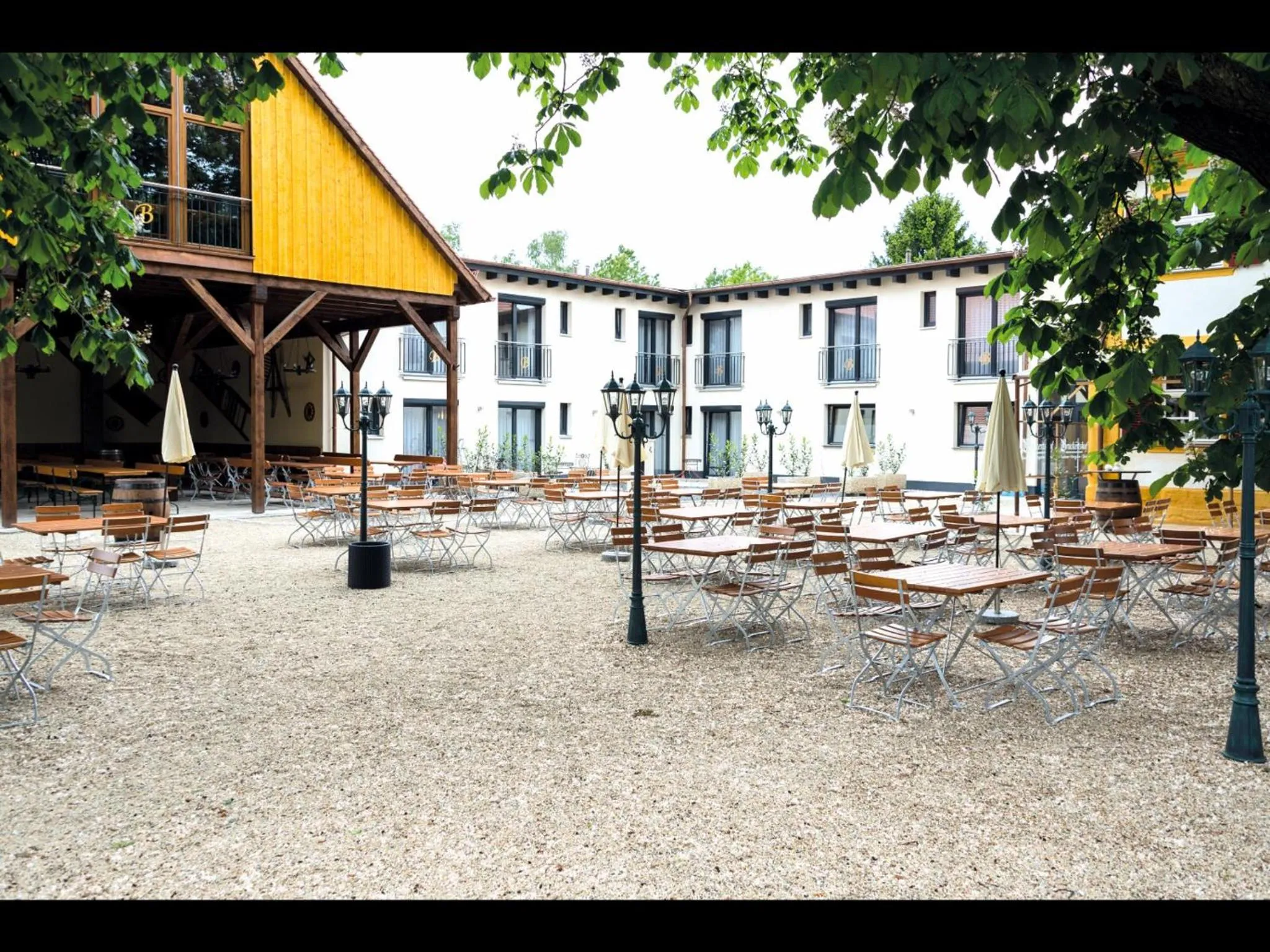 Patio in Hotel Bruckertshof
