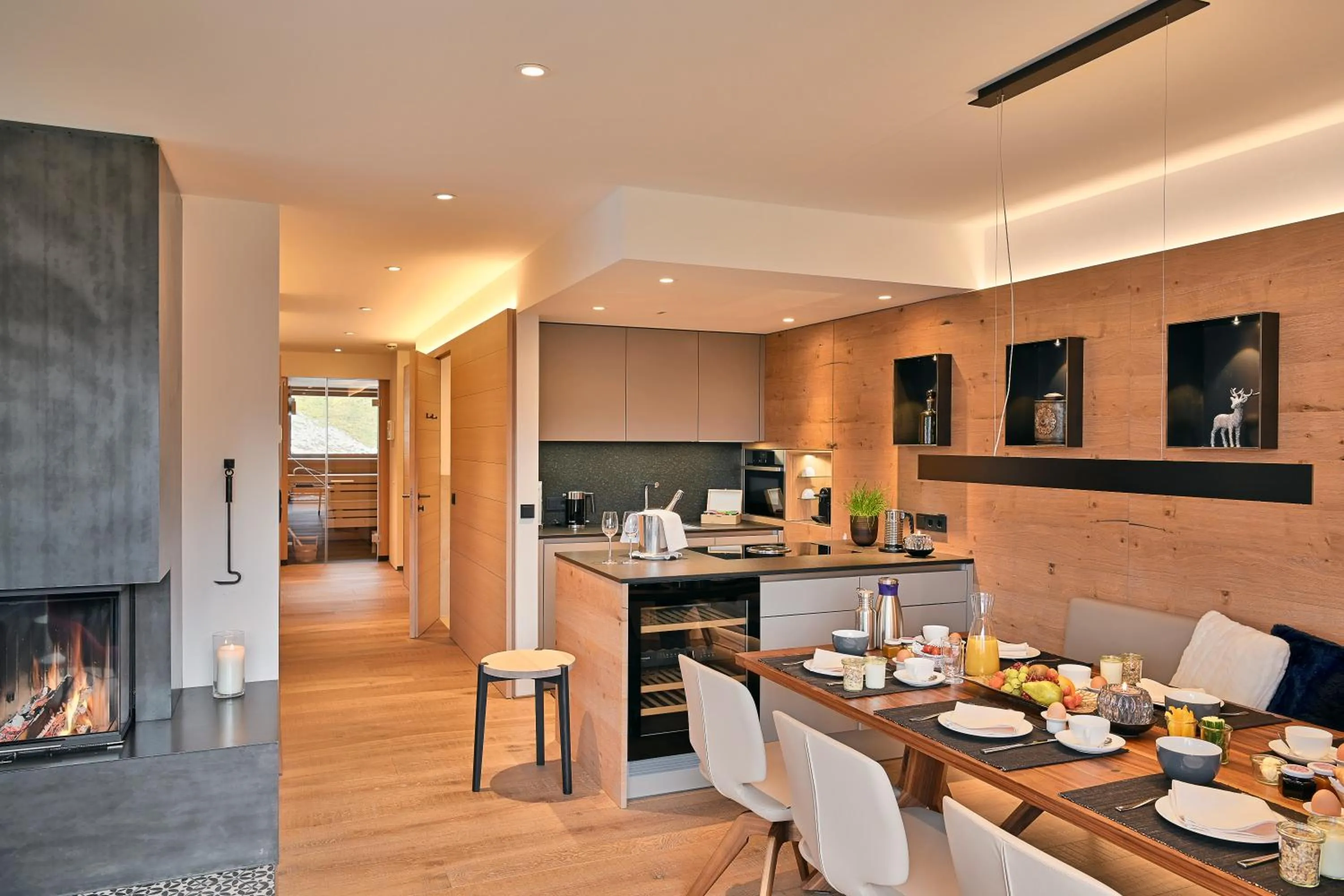 Winter in Chalet Hohe Welt - luxury apartments