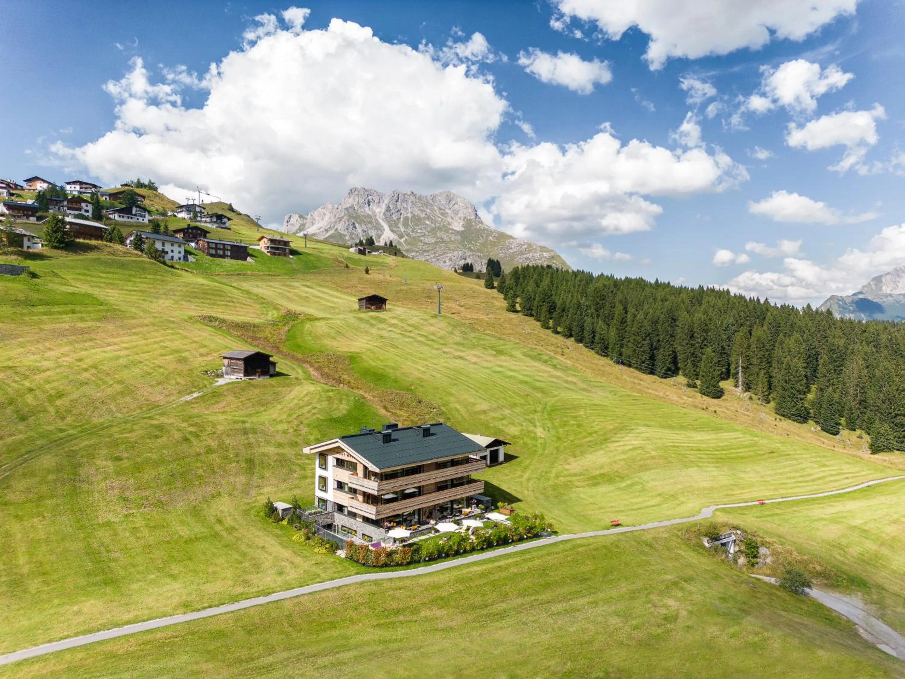 Property building in Chalet Hohe Welt - luxury apartments