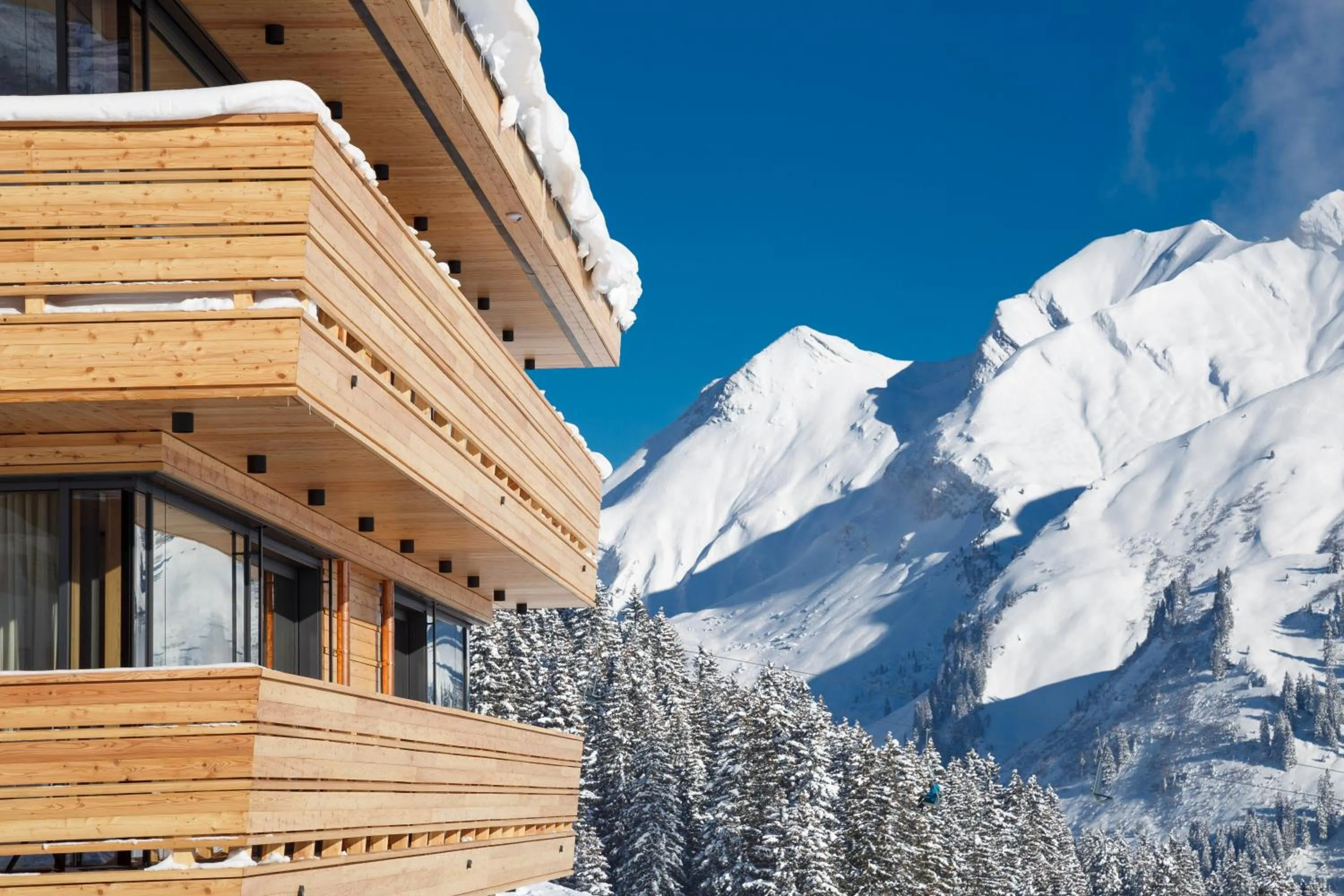 Facade/entrance in Chalet Hohe Welt - luxury apartments