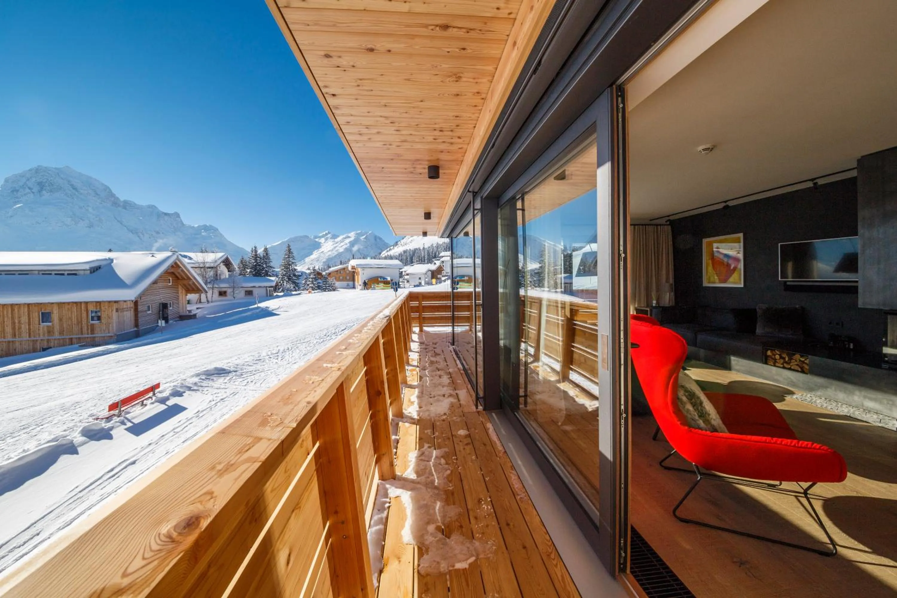 Natural landscape in Chalet Hohe Welt - luxury apartments