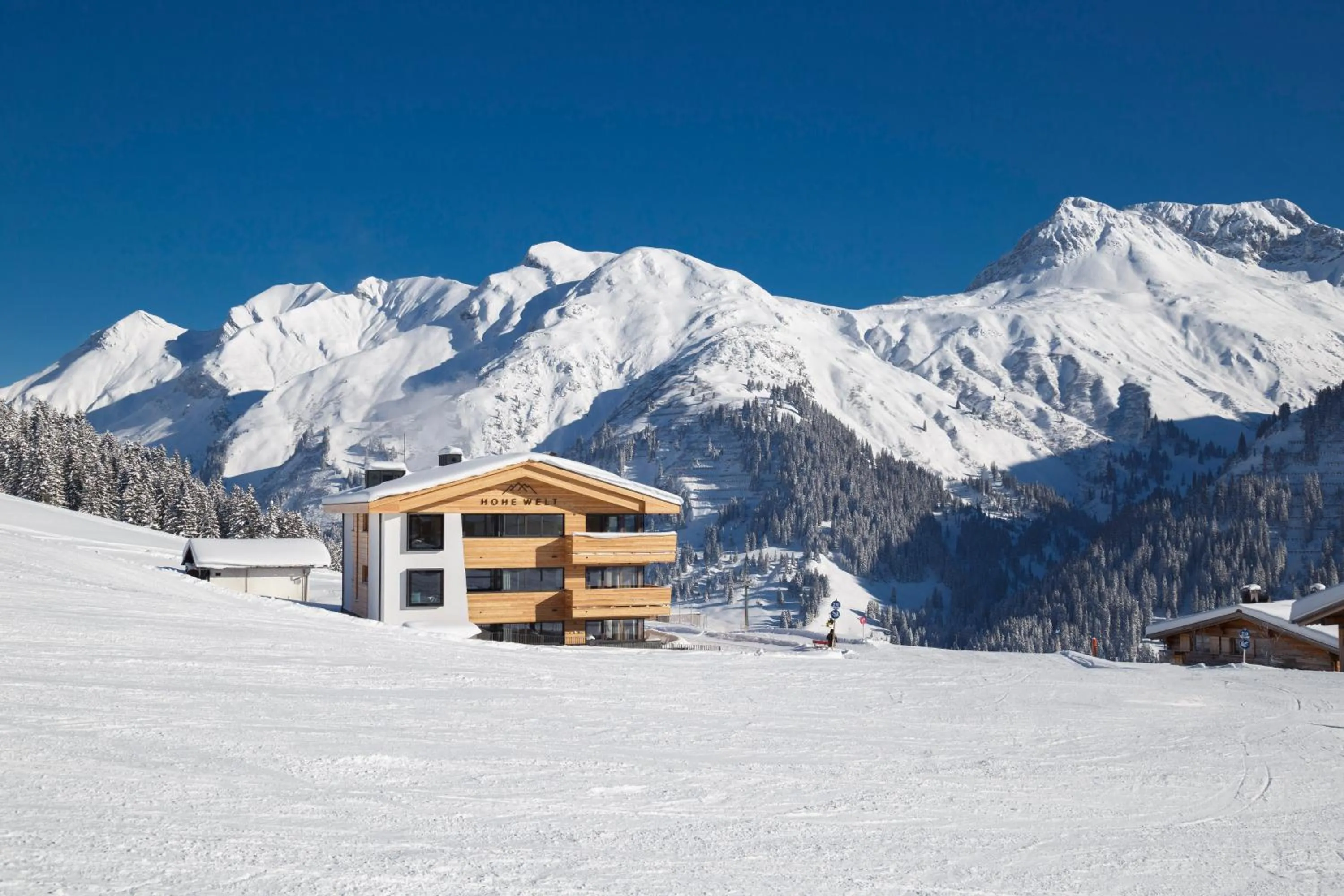 Natural landscape in Chalet Hohe Welt - luxury apartments