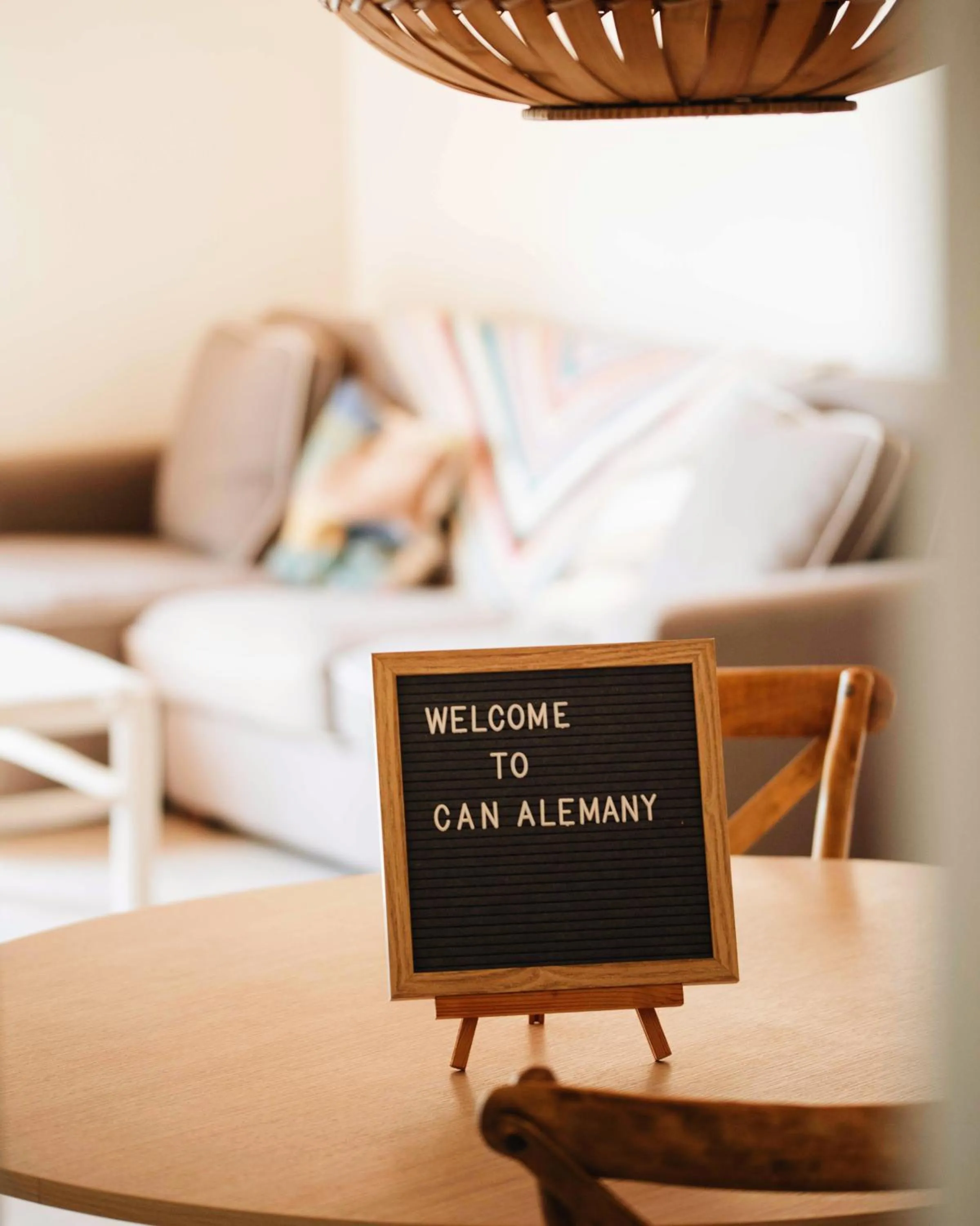 Living room, Bed in Can Alemany