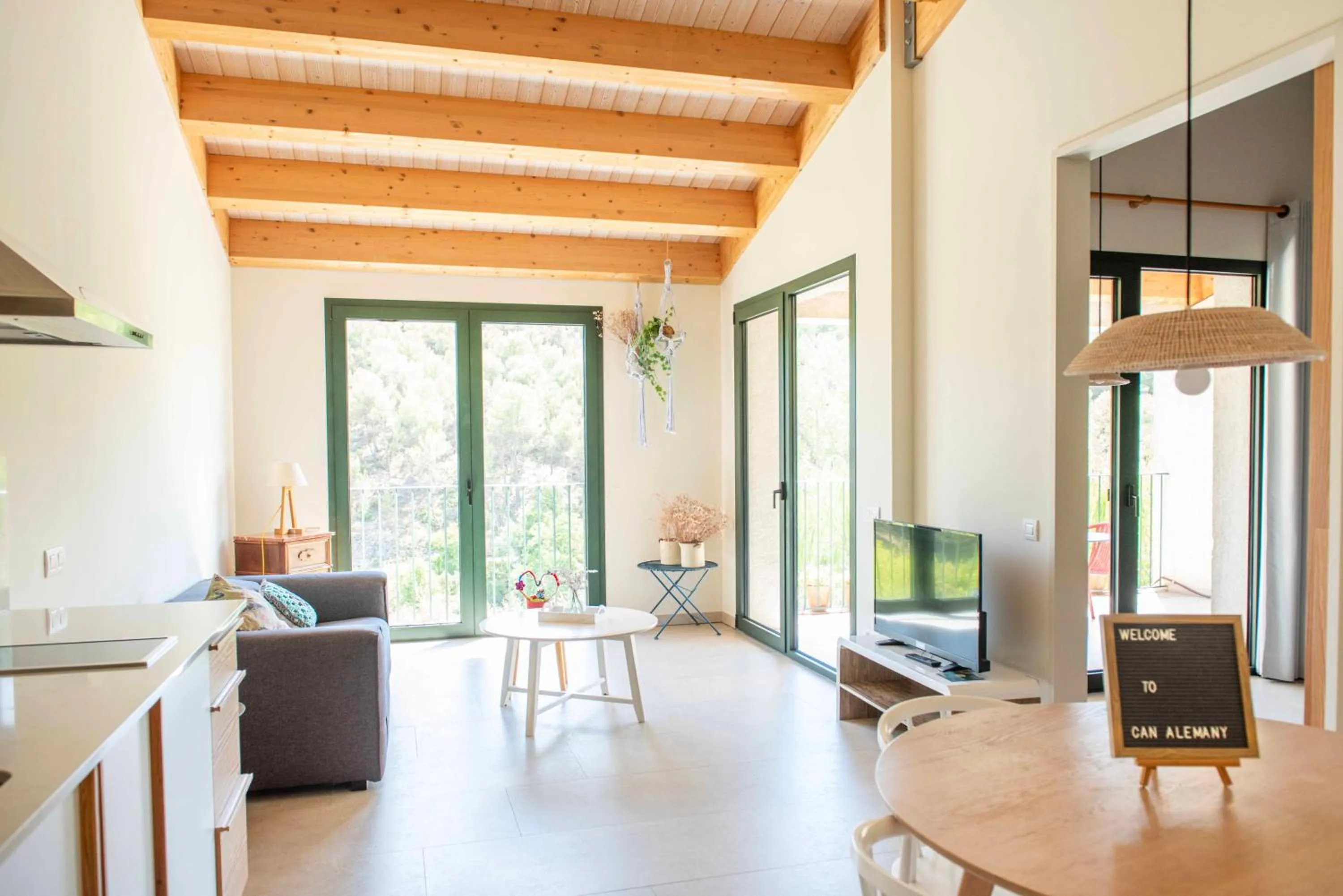 Living room in Can Alemany