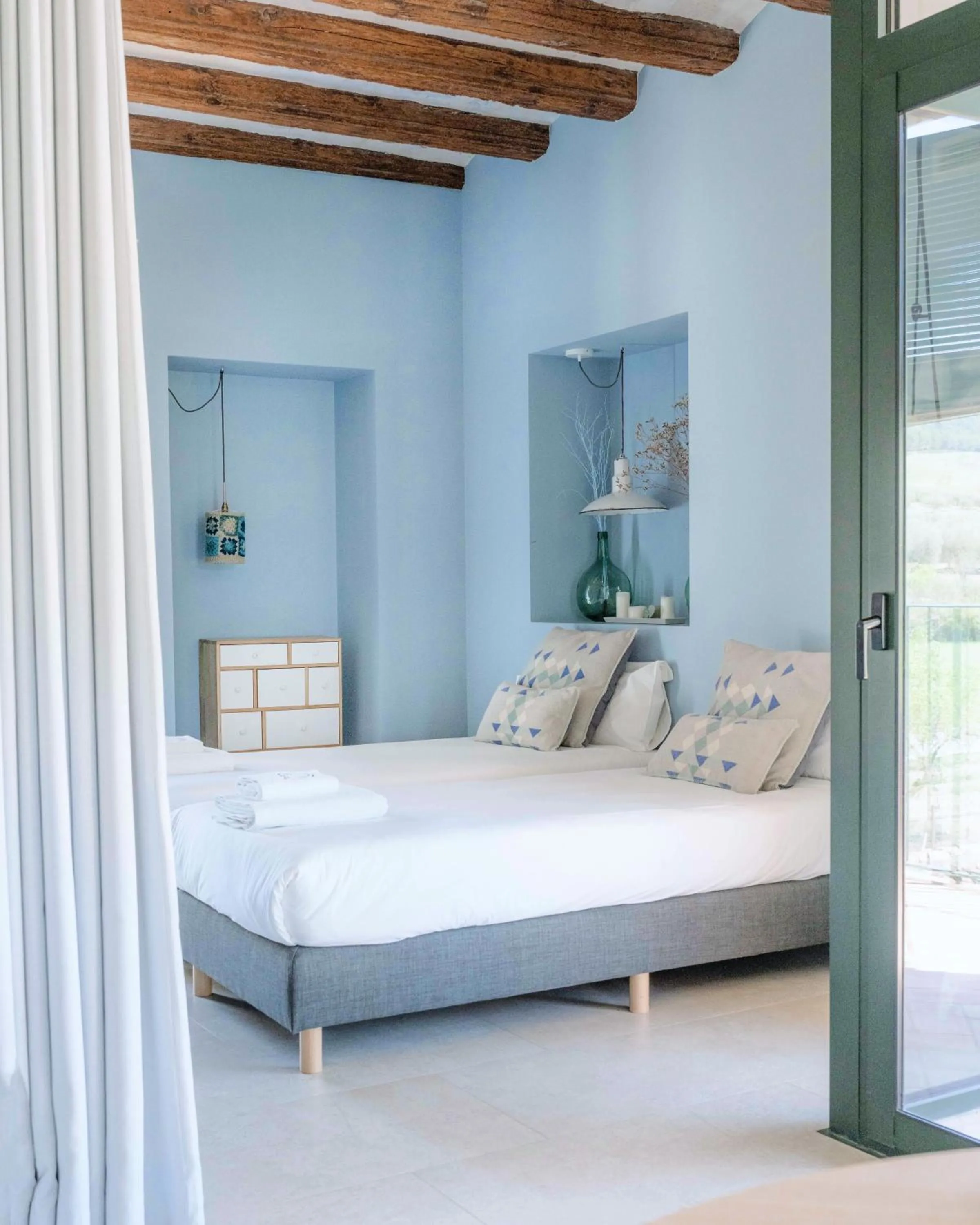 Bedroom, Bed in Can Alemany