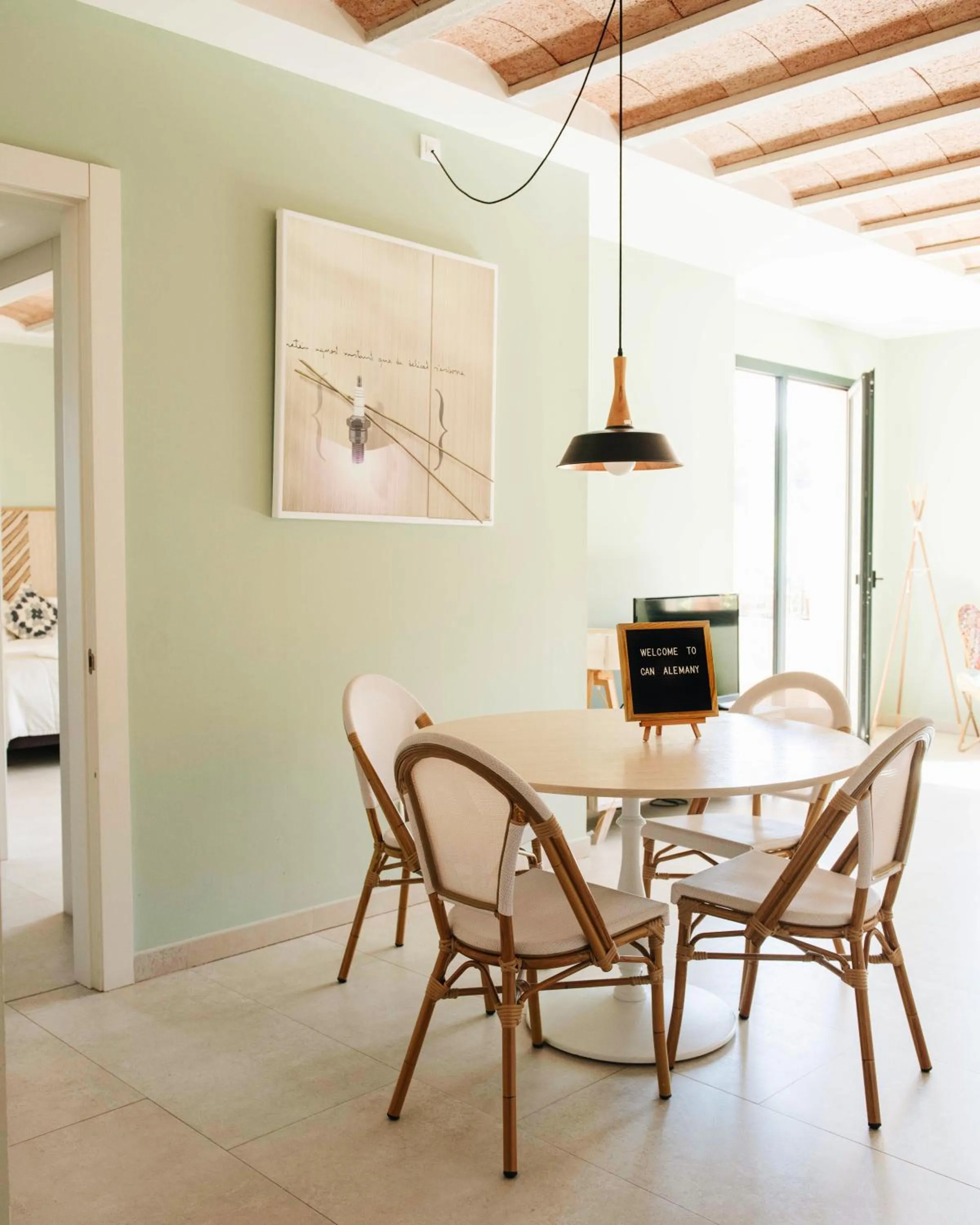 Dining area in Can Alemany