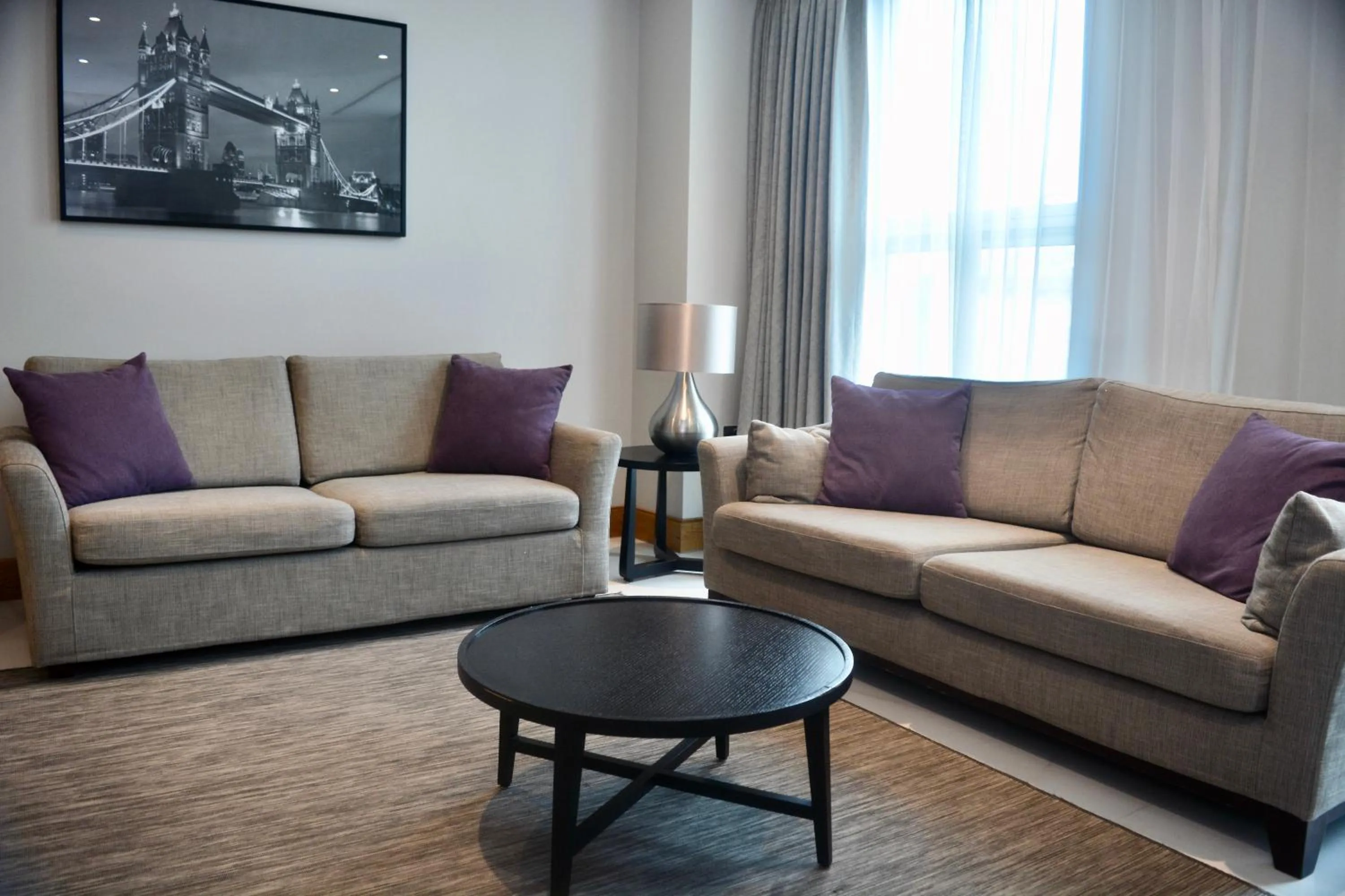 Living room in Sanctum Belsize Road