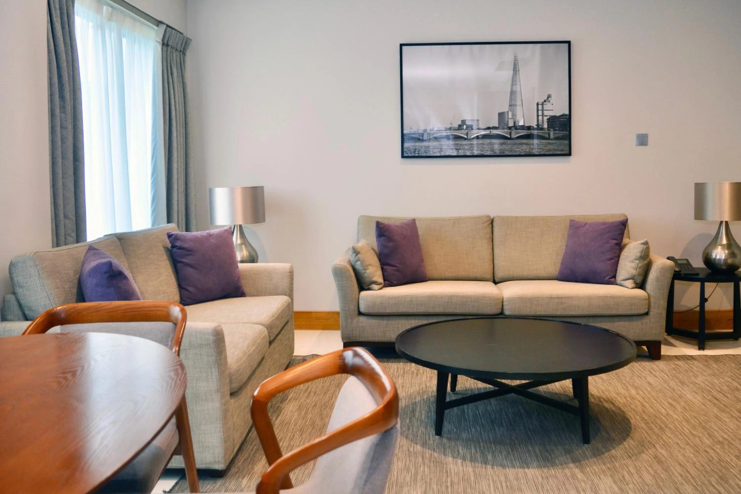 Living room in Sanctum Belsize Road