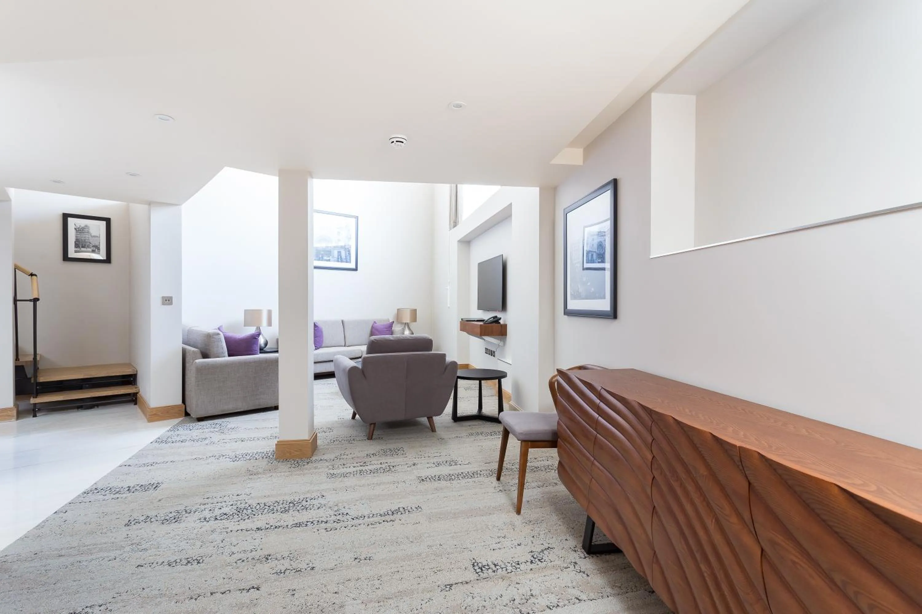 Living room in Sanctum Belsize Road