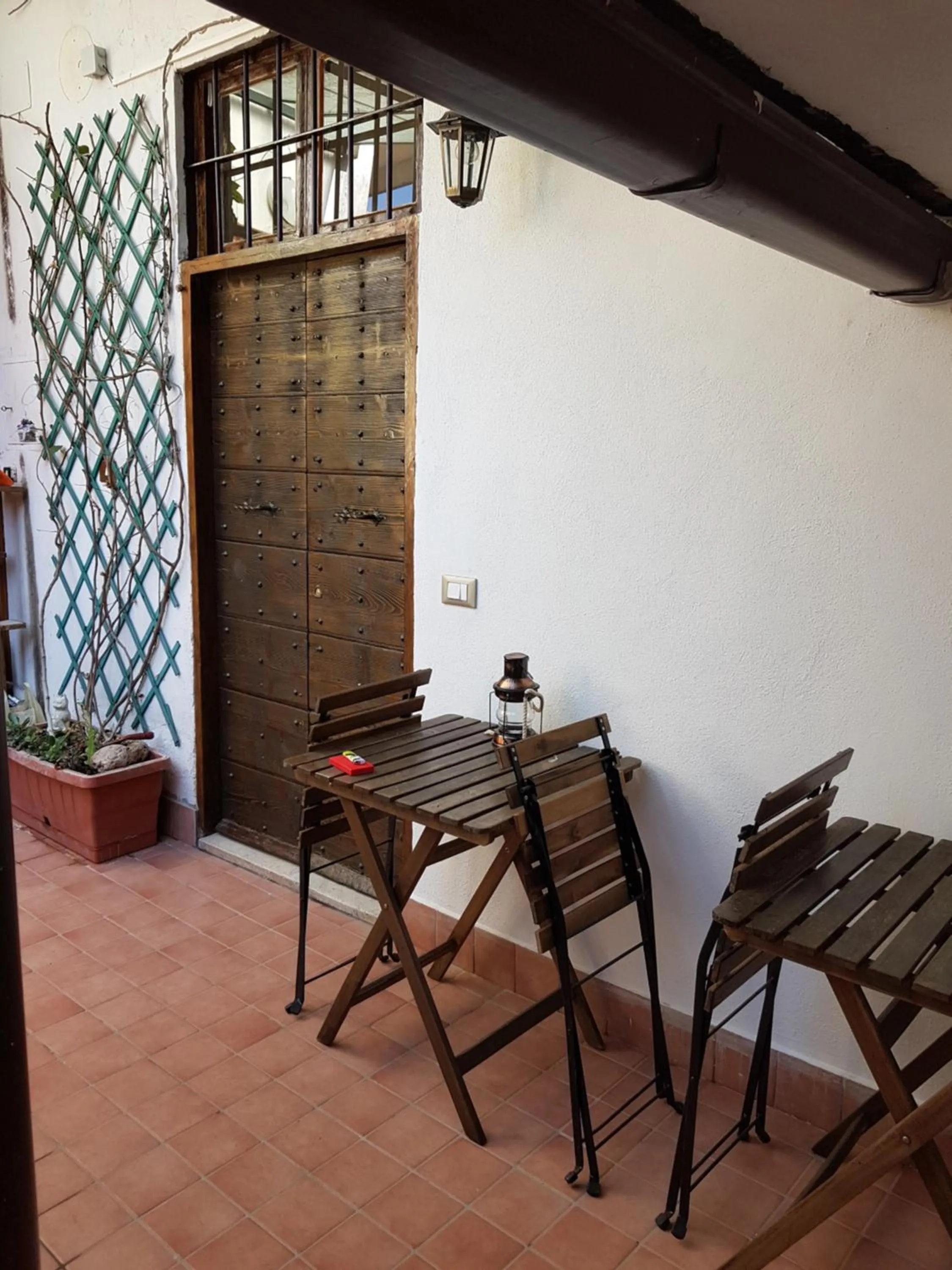 Balcony/Terrace in Casa vacanza Furlani