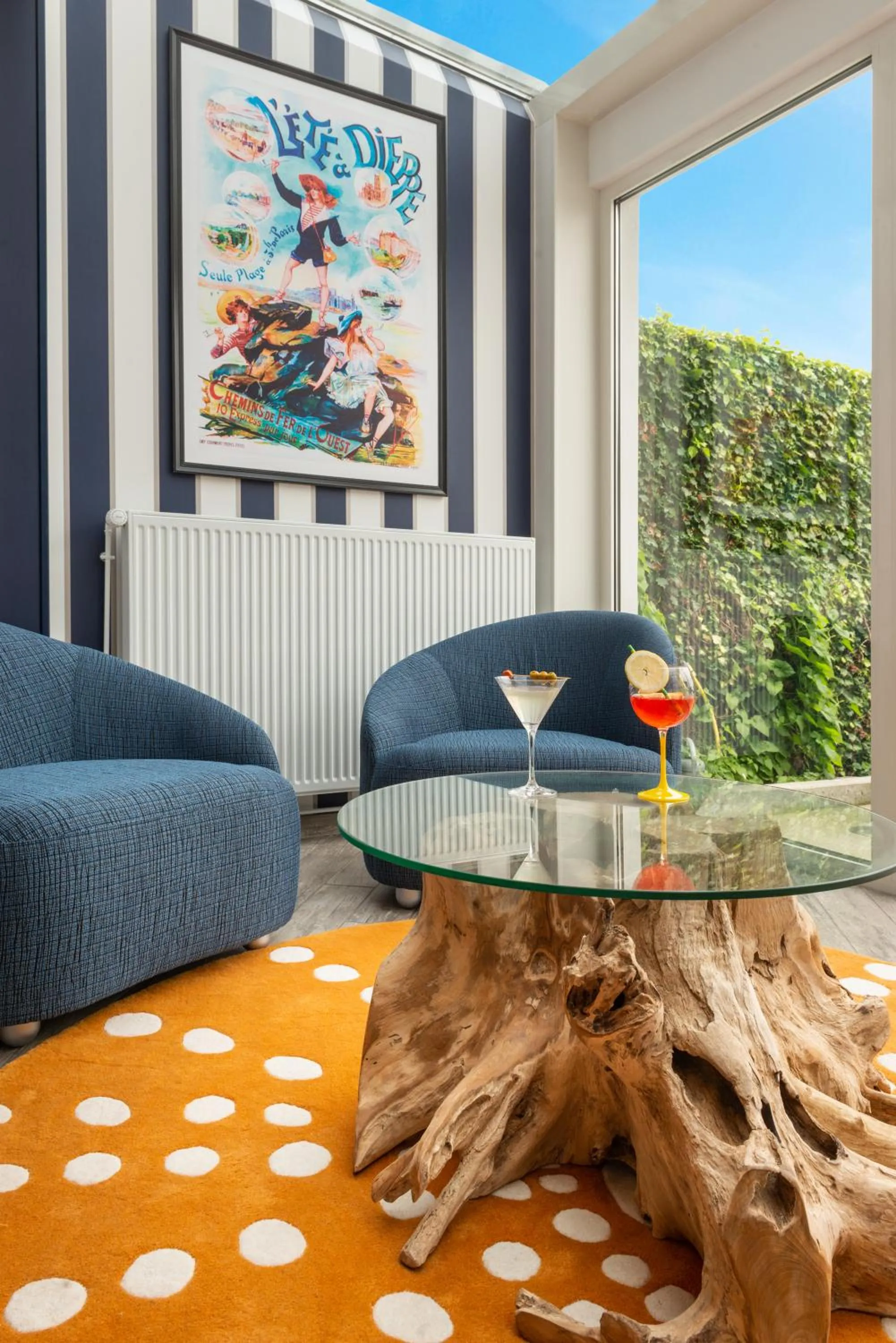 Seating area in Hôtel de la Plage