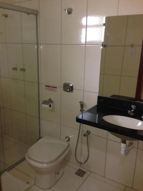 Bathroom in Hotel Brasil